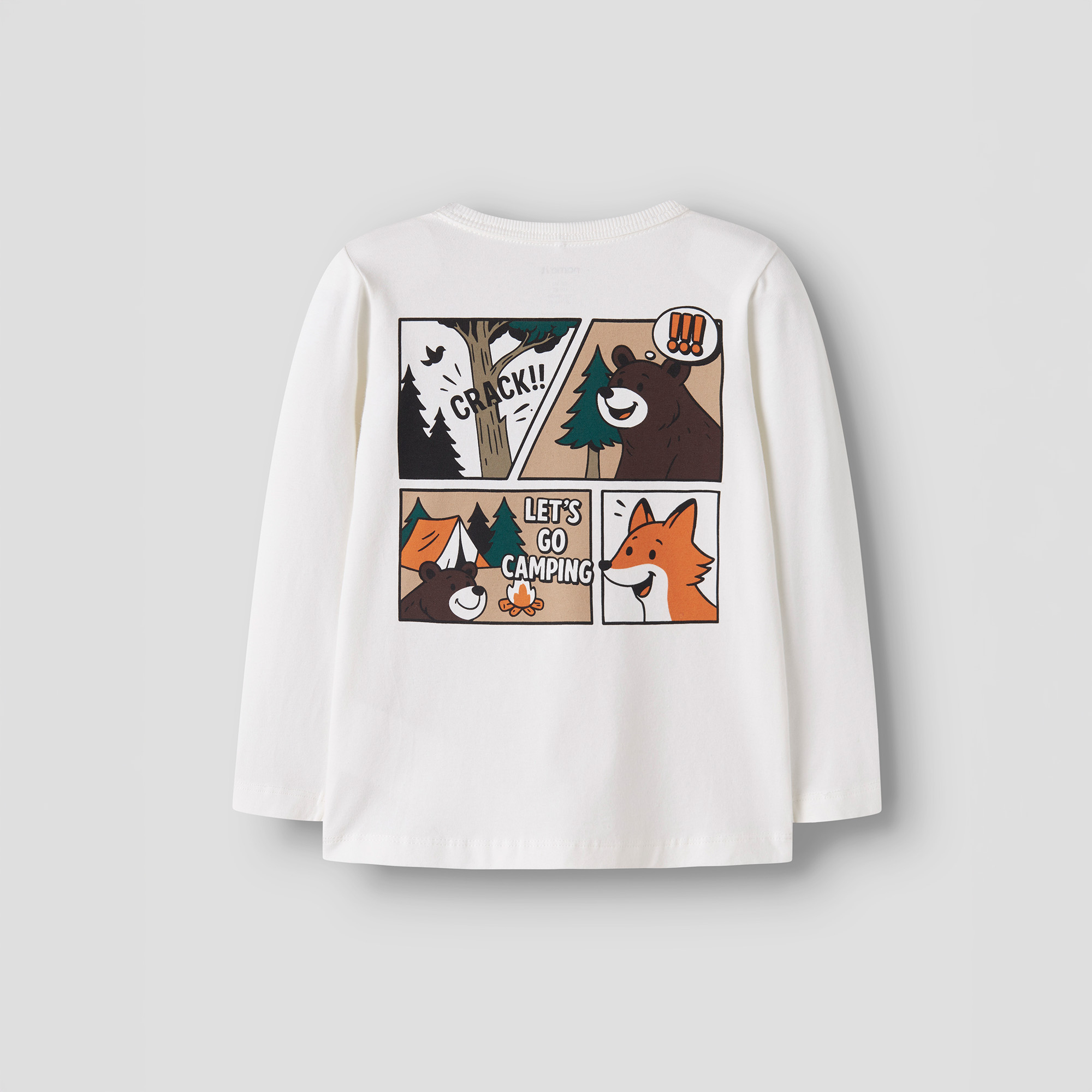Langarmshirts, name it, Weiß – Produktansicht