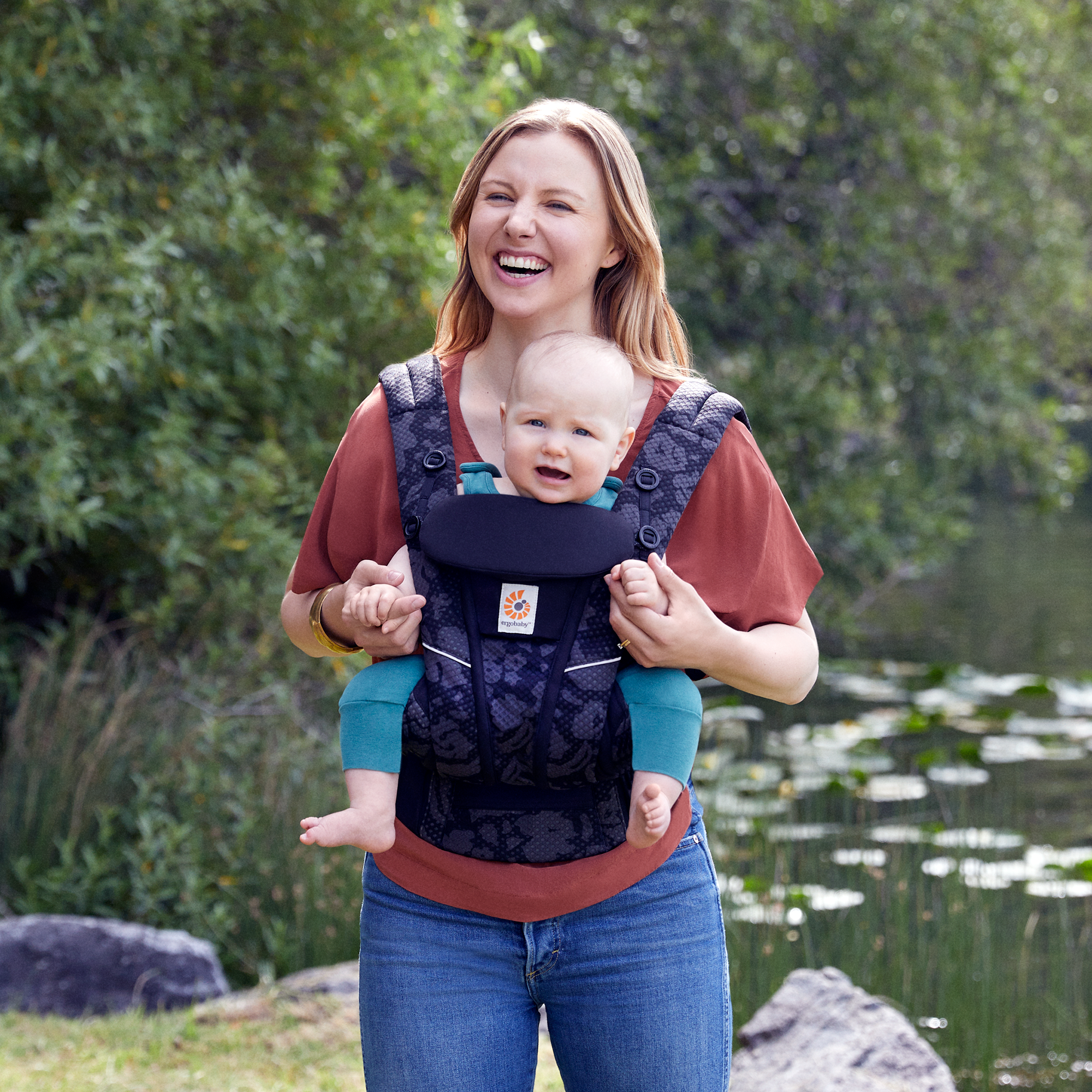 Fullbuckle Tragen, ERGObaby, Schwarz – Produktansicht