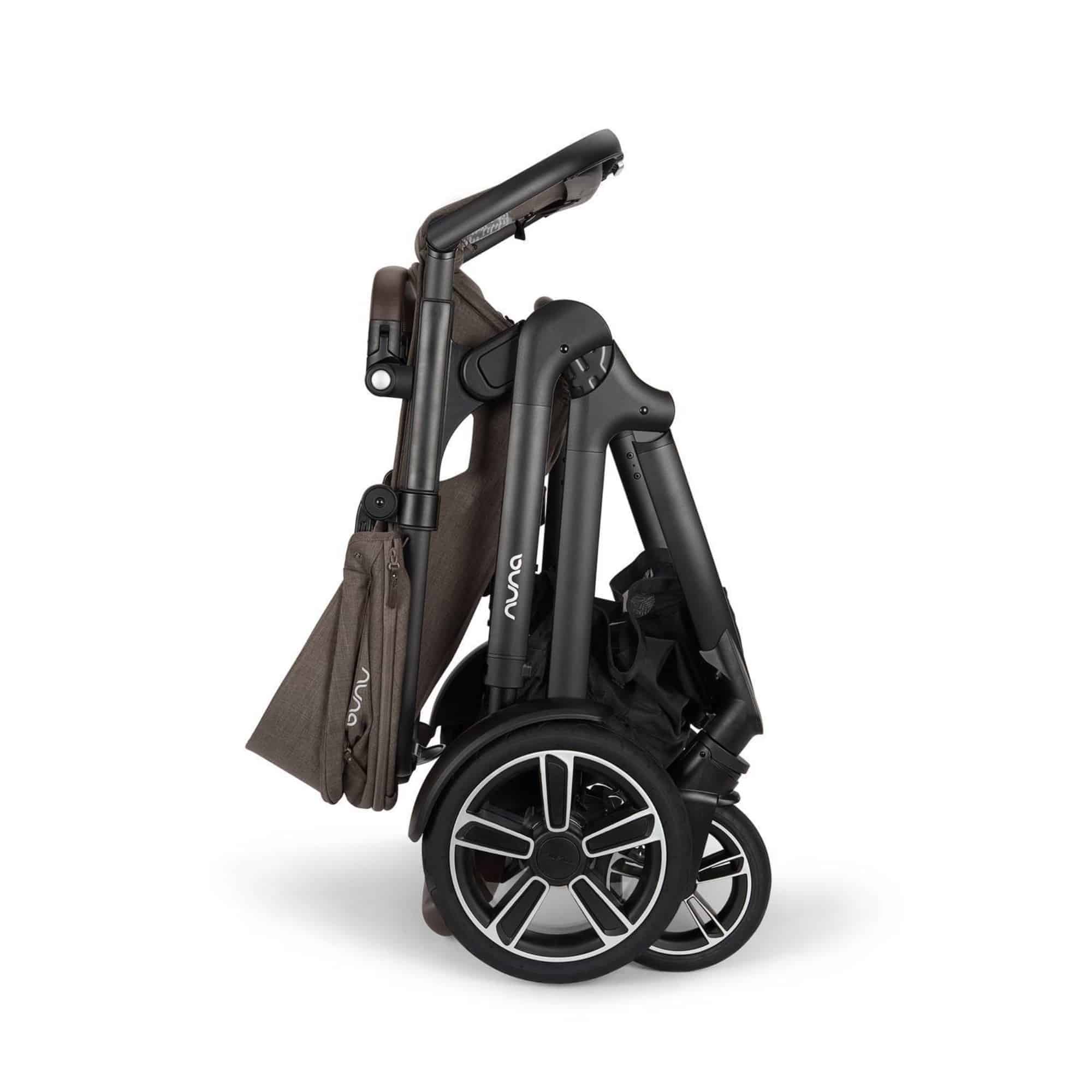 Kombi-Kinderwagen, nuna, Braun – Produktansicht
