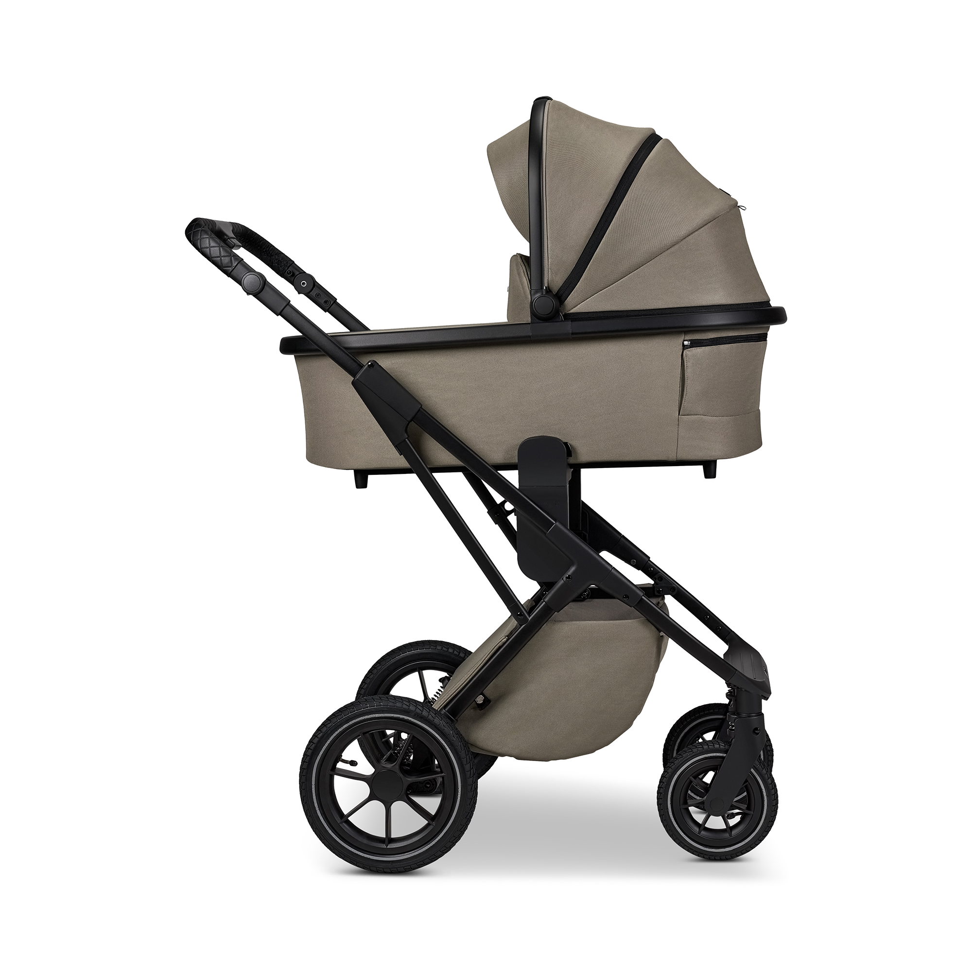 Kombi-Kinderwagen, MOON, Beige – Produktansicht