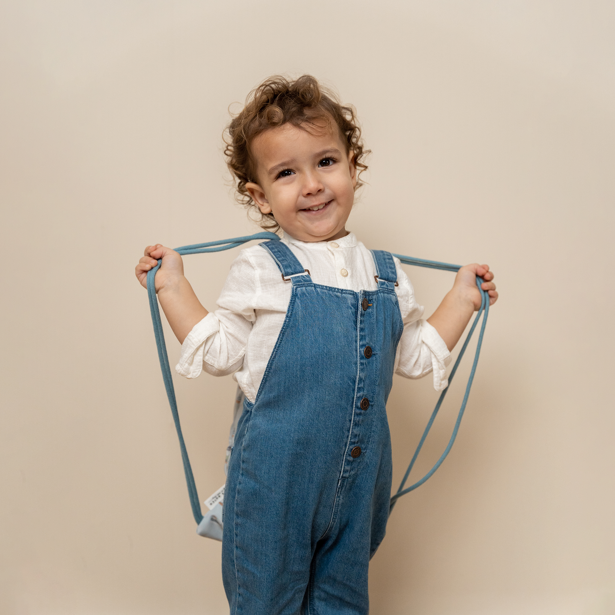 Kinderrucksäcke, LITTLE DUTCH, Blau – Produktansicht