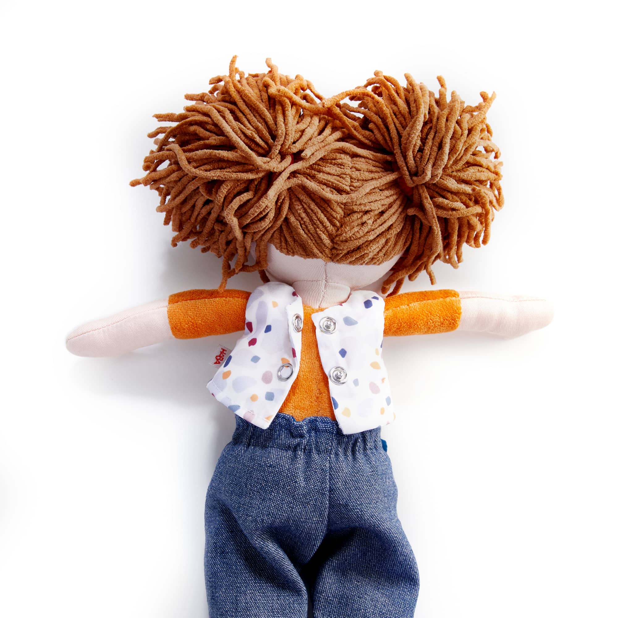 Puppen & Puppenwagen, HABA, Orange – Produktansicht