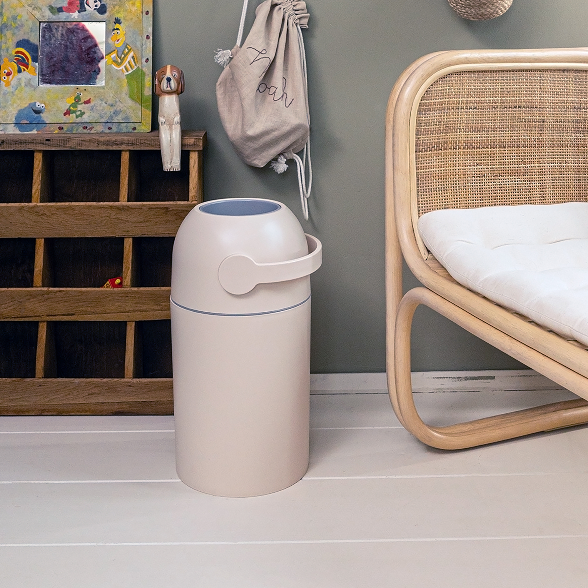 Windeleimer, tradewell, Beige – Besonderheit:  Geruchsstopp-System