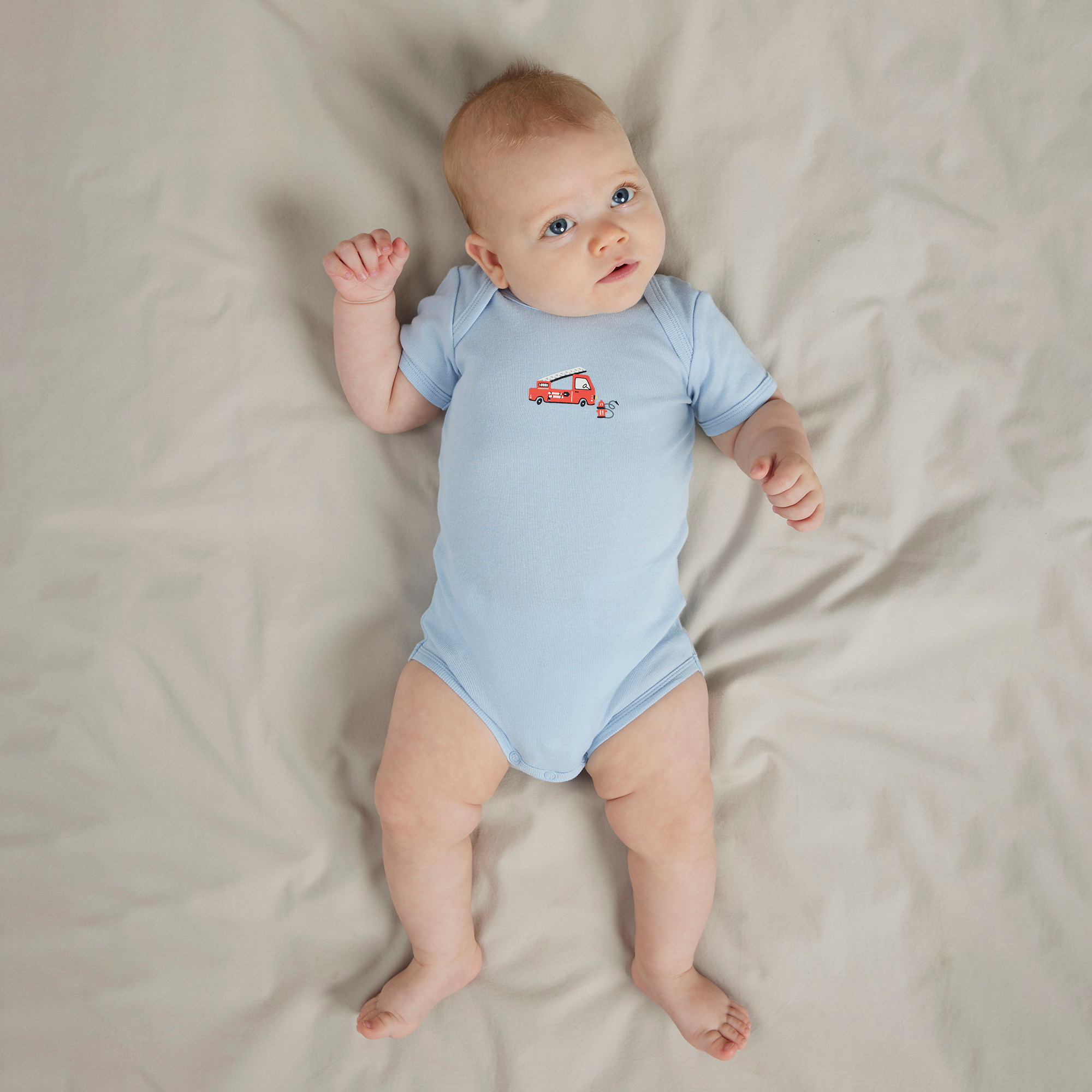 Kurzarmbodys, name it, Grau – Produktansicht