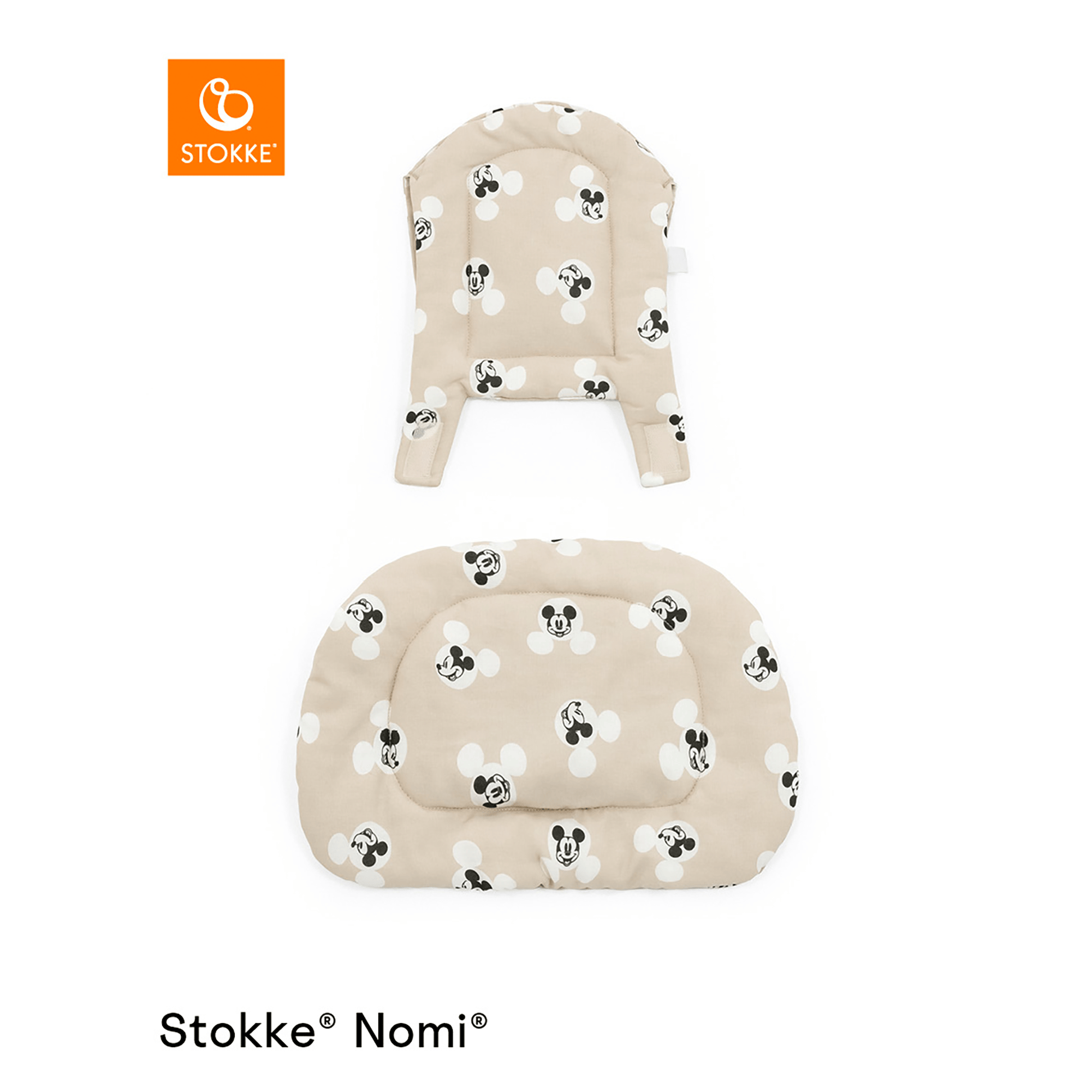 Nomi® Kissen Disney Mickey Signature STOKKE Beige 2000585253509 1