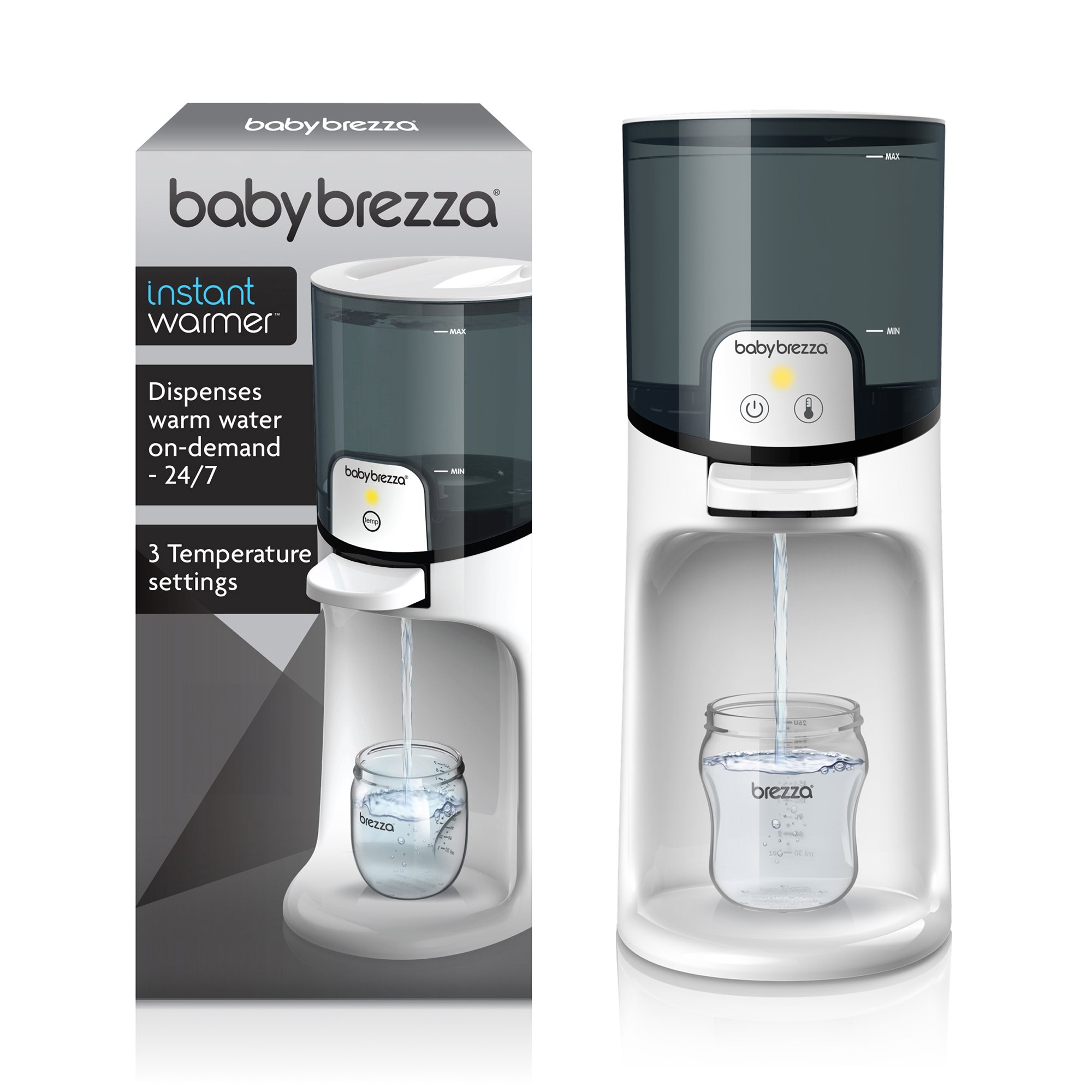 Babykostwärmer, babybrezza, Weiß – Produktansicht