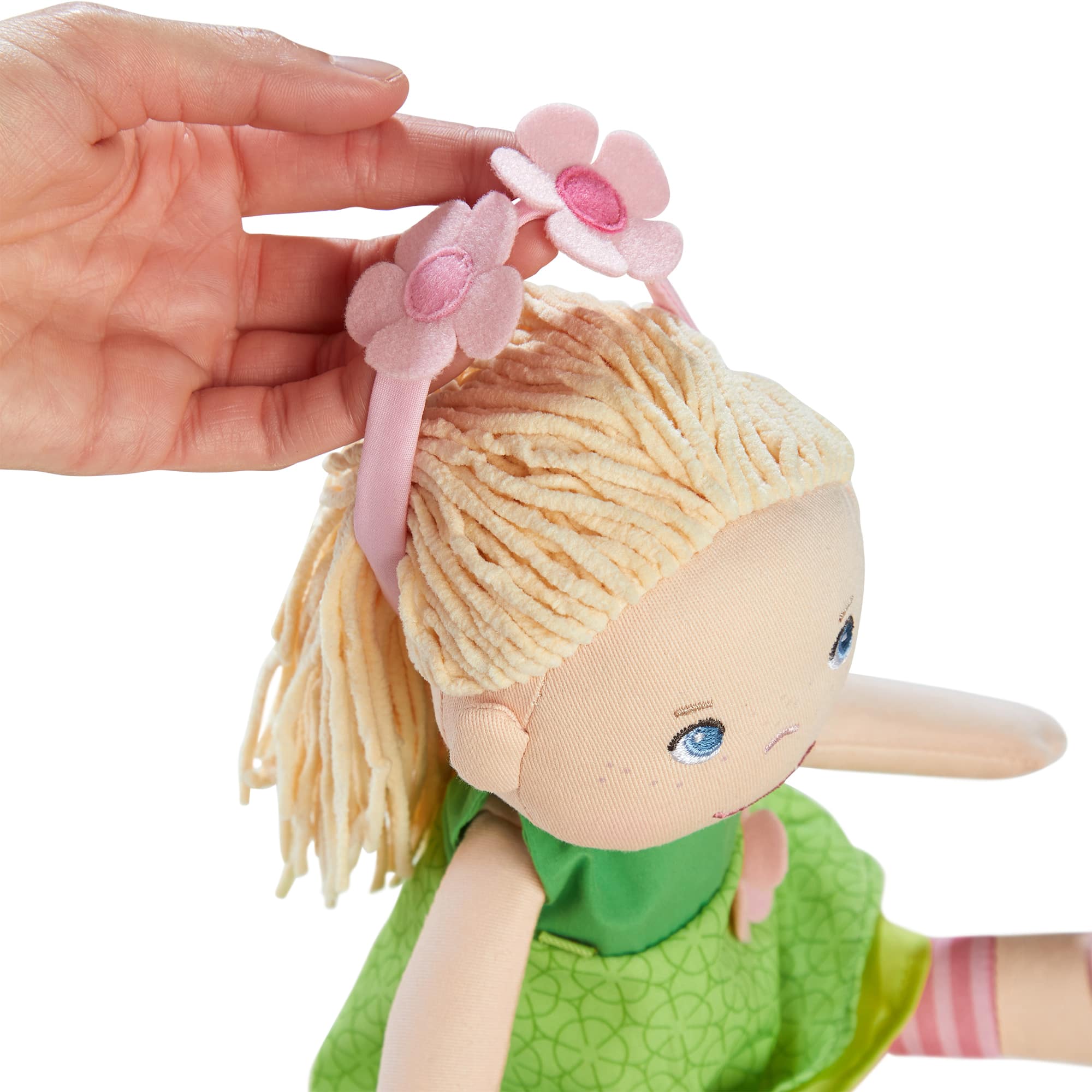 Puppen & Puppenwagen, HABA, Grün – Produktansicht