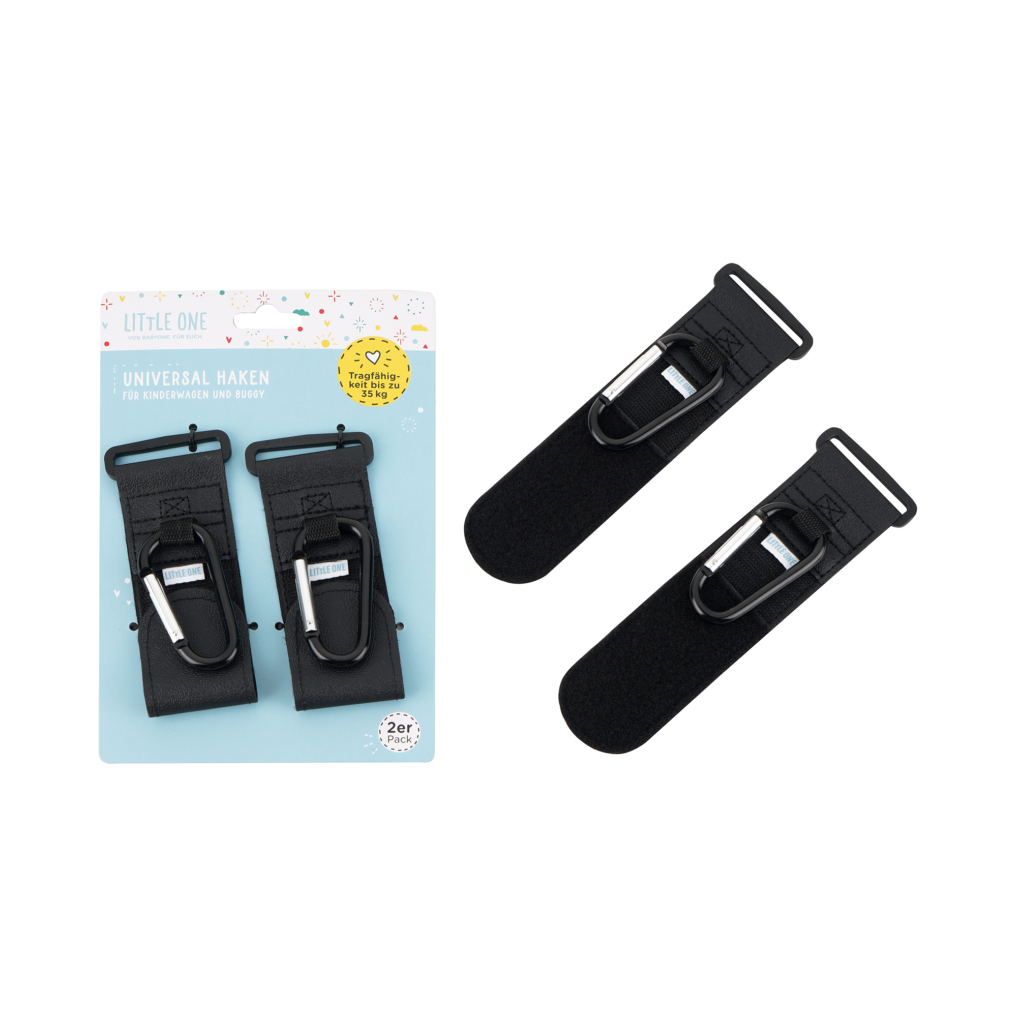 Kinderwagen Zubehör, LITTLE ONE, Schwarz – Produktansicht