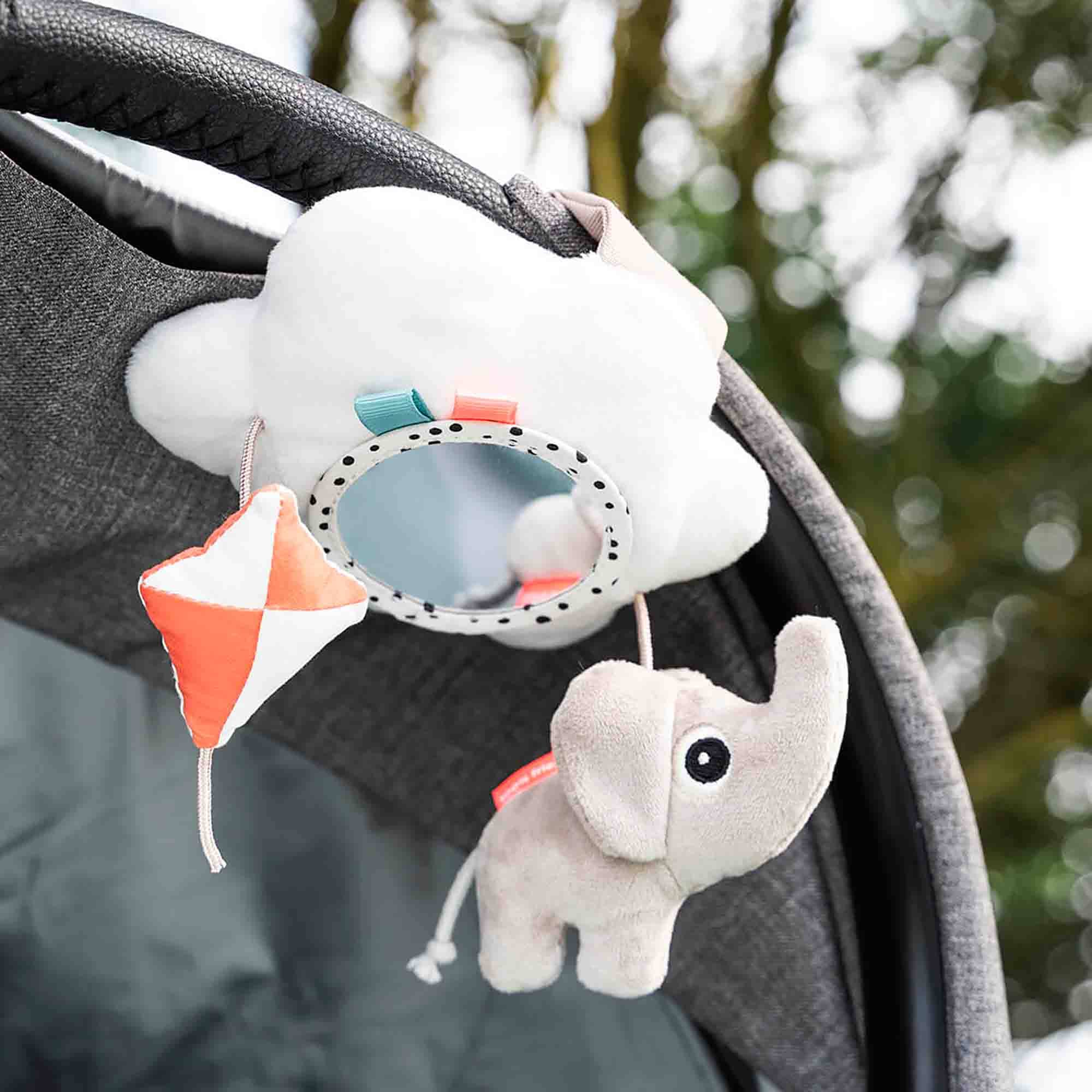 Kinderwagen Spielzeug, done by deer, Mehrfarbig – Produktansicht