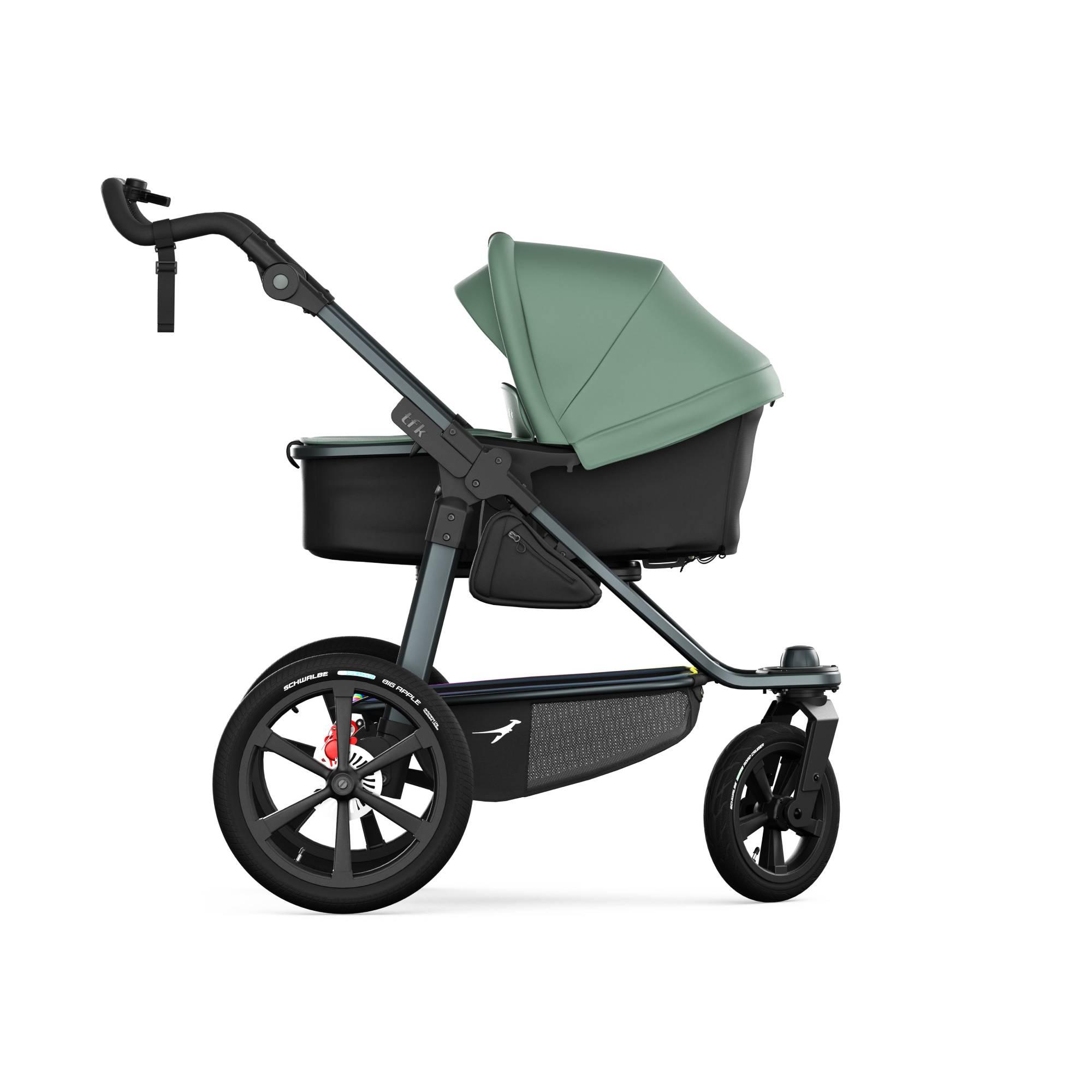 Kombi-Kinderwagen, tfk, Grün – Produktansicht