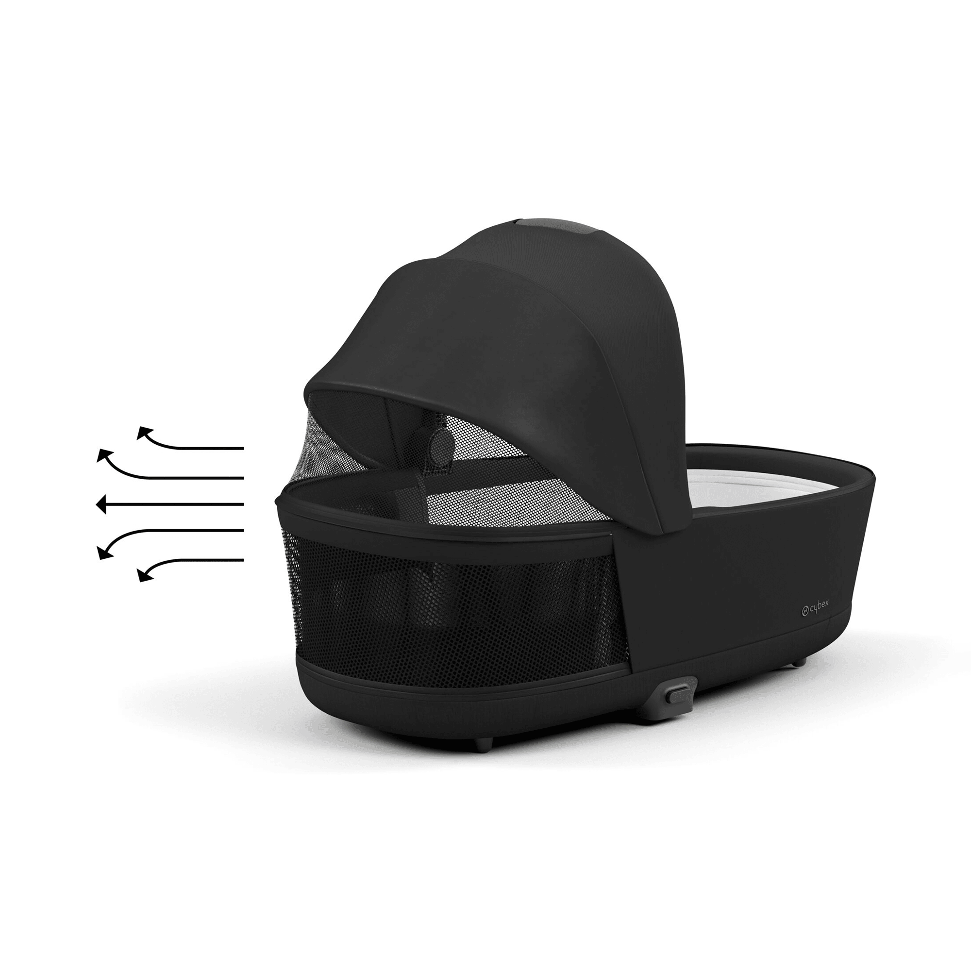 Kombi-Kinderwagen, cybex PLATINUM, Schwarz – Produktansicht