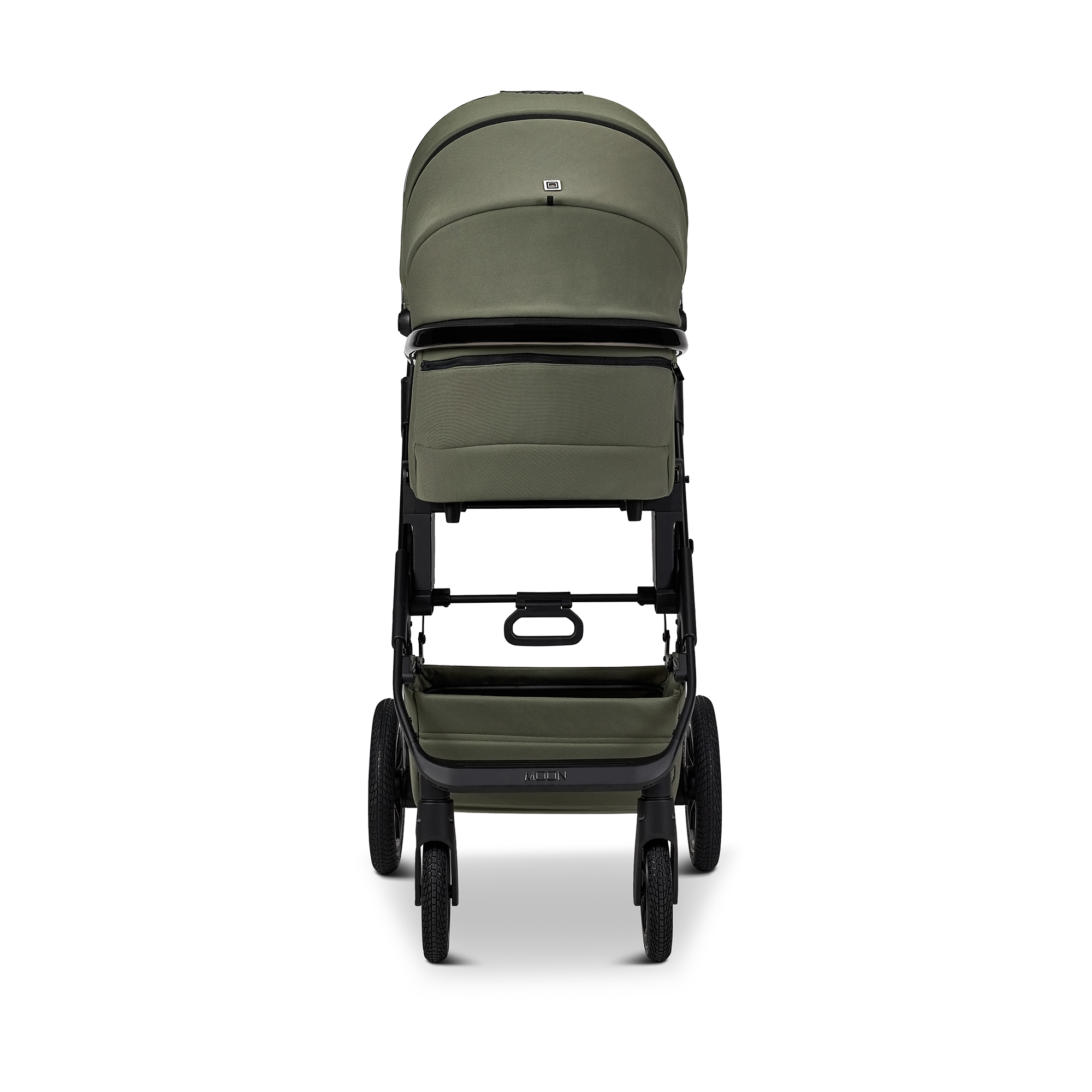 Kombi-Kinderwagen, MOON, Grün – Produktansicht
