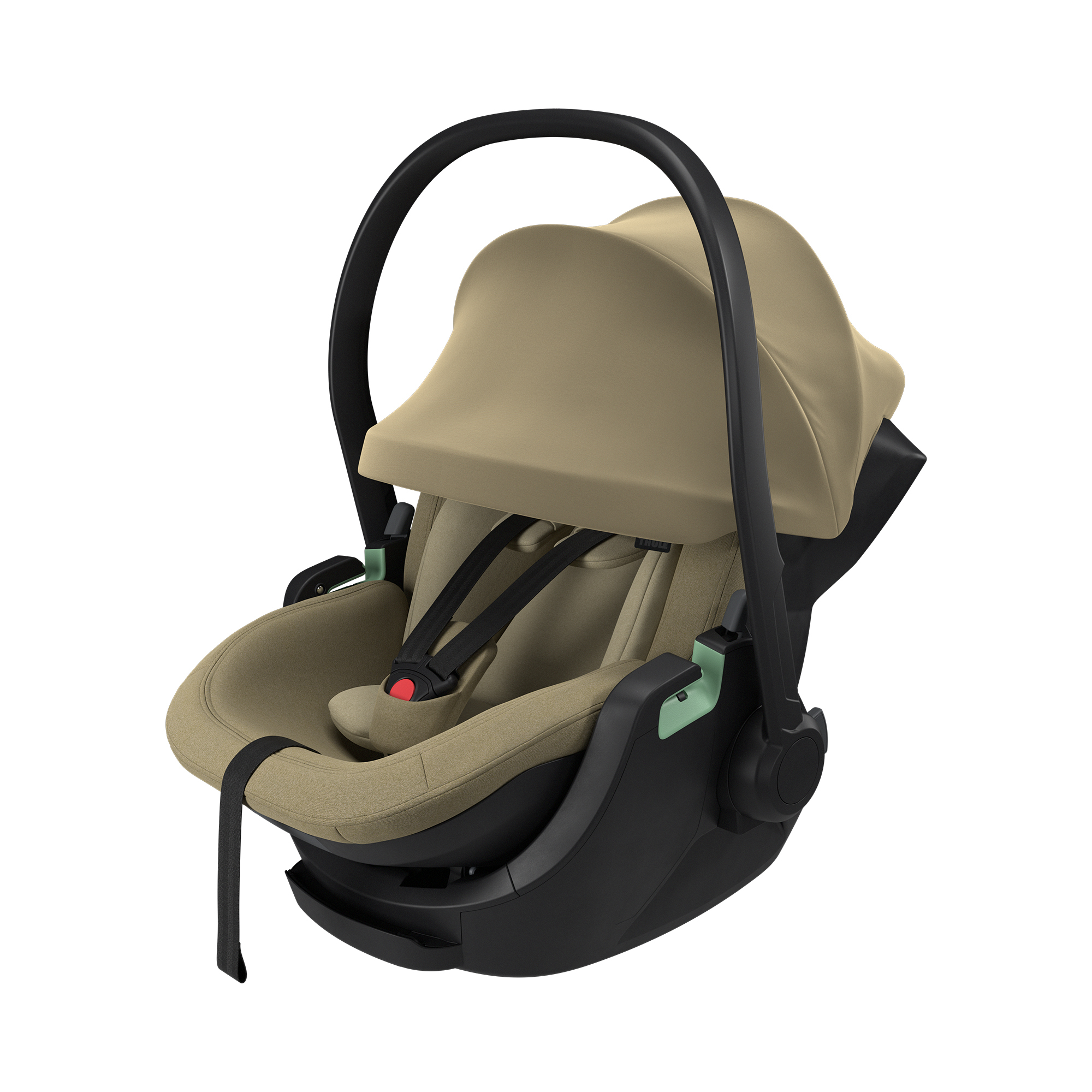 Babyschalen 0-13 kg, Gruppe 0+, THULE, Grün – Besonderheit: verfügt in Kombination mit der Thule Alfi ISOFIX-Basis über eine 180-Grad-Drehfunktion und eine EasyDock-Technologie