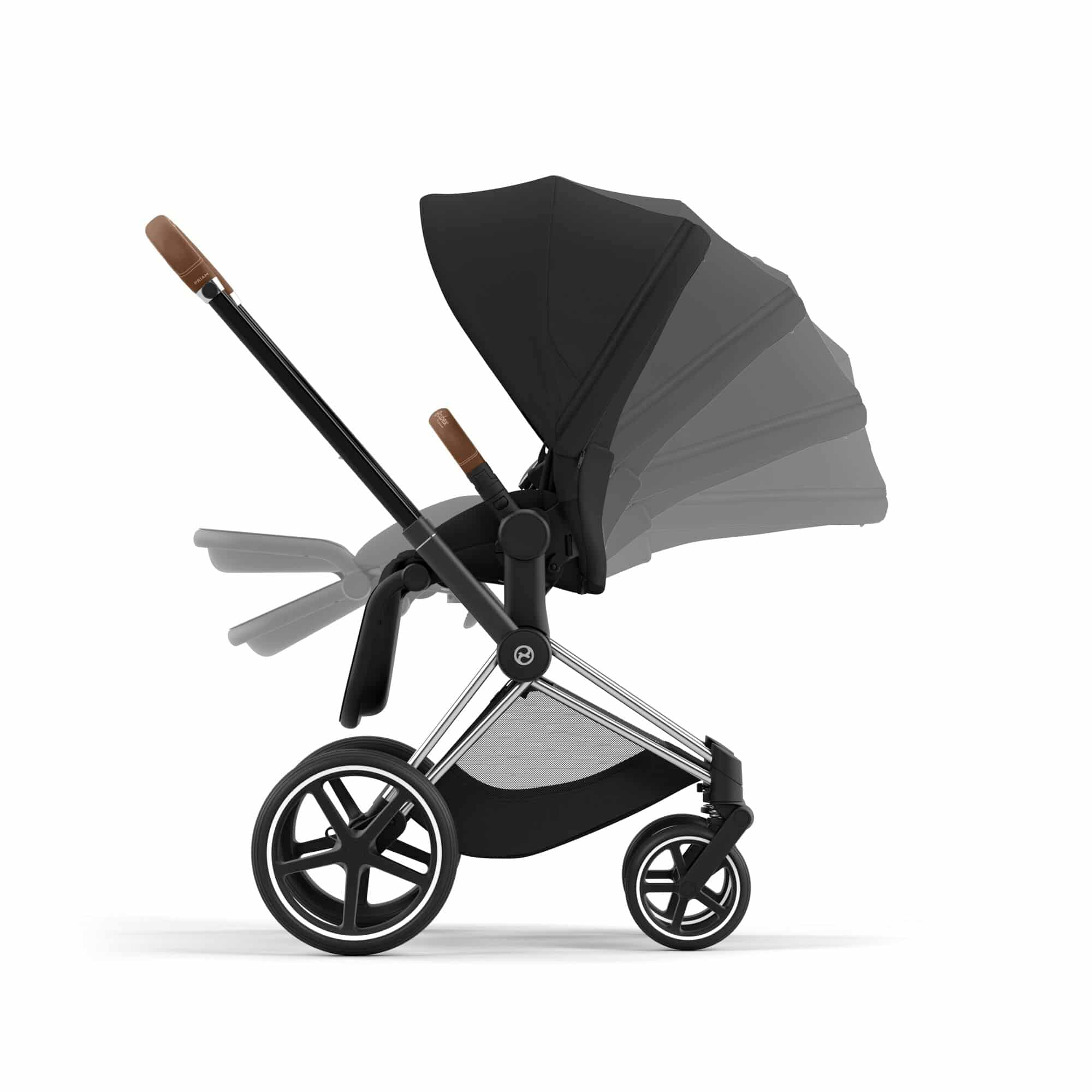 Kombi-Kinderwagen, cybex PLATINUM, Schwarz – Produktansicht