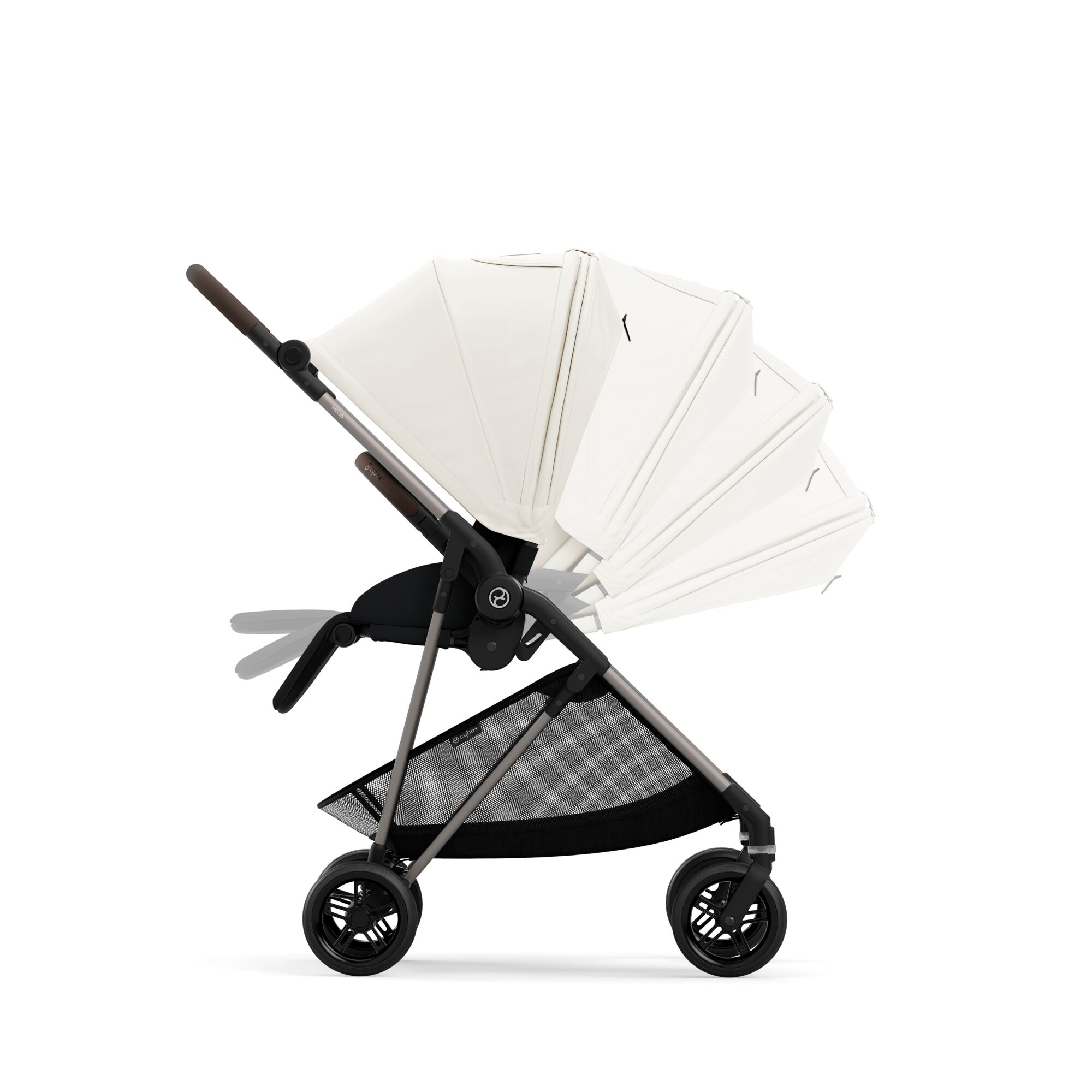 Kombi-Kinderwagen, cybex, Weiß – Produktansicht