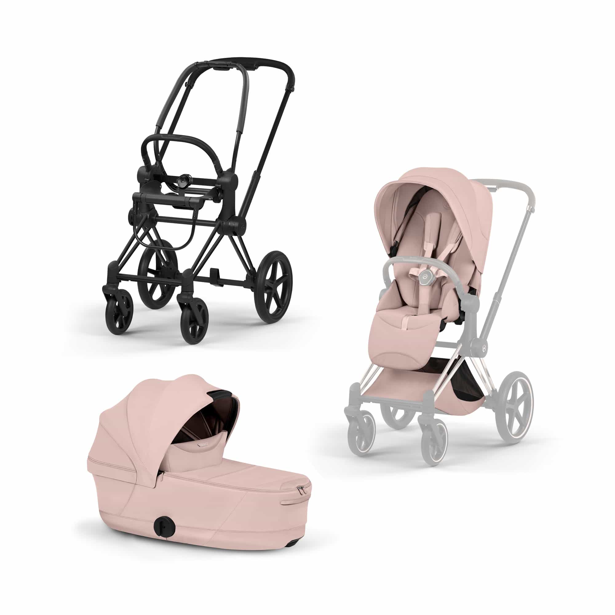 Kinderwagen Komplettsets, cybex PLATINUM, Pink – Produktansicht