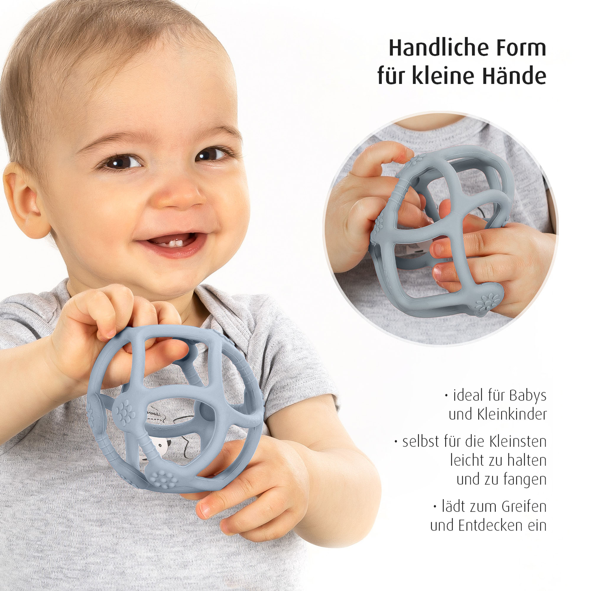 Rasseln & Greiflinge, reer, Blau – Produktansicht