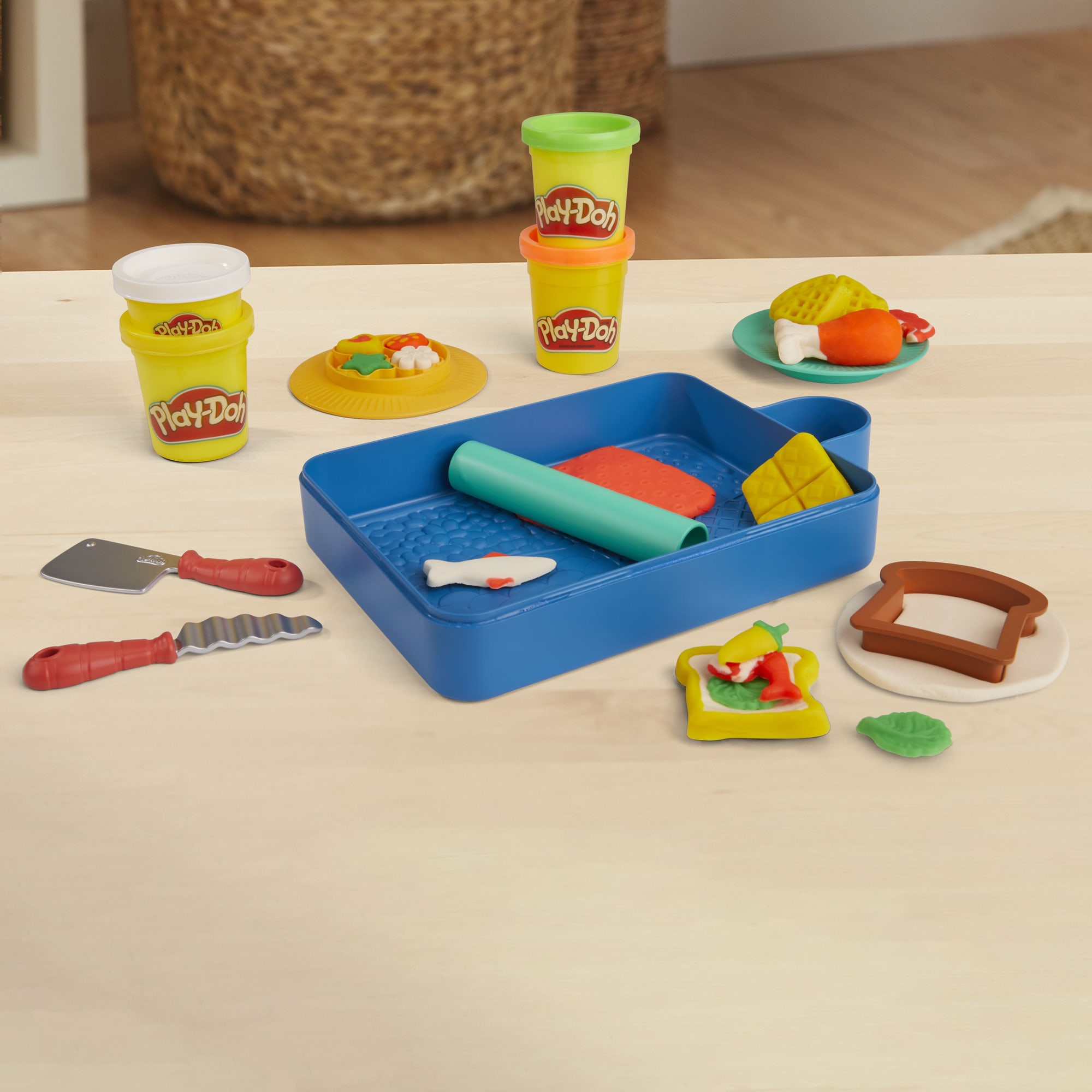 Malen & Kneten, Play-Doh, Mehrfarbig – Produktansicht
