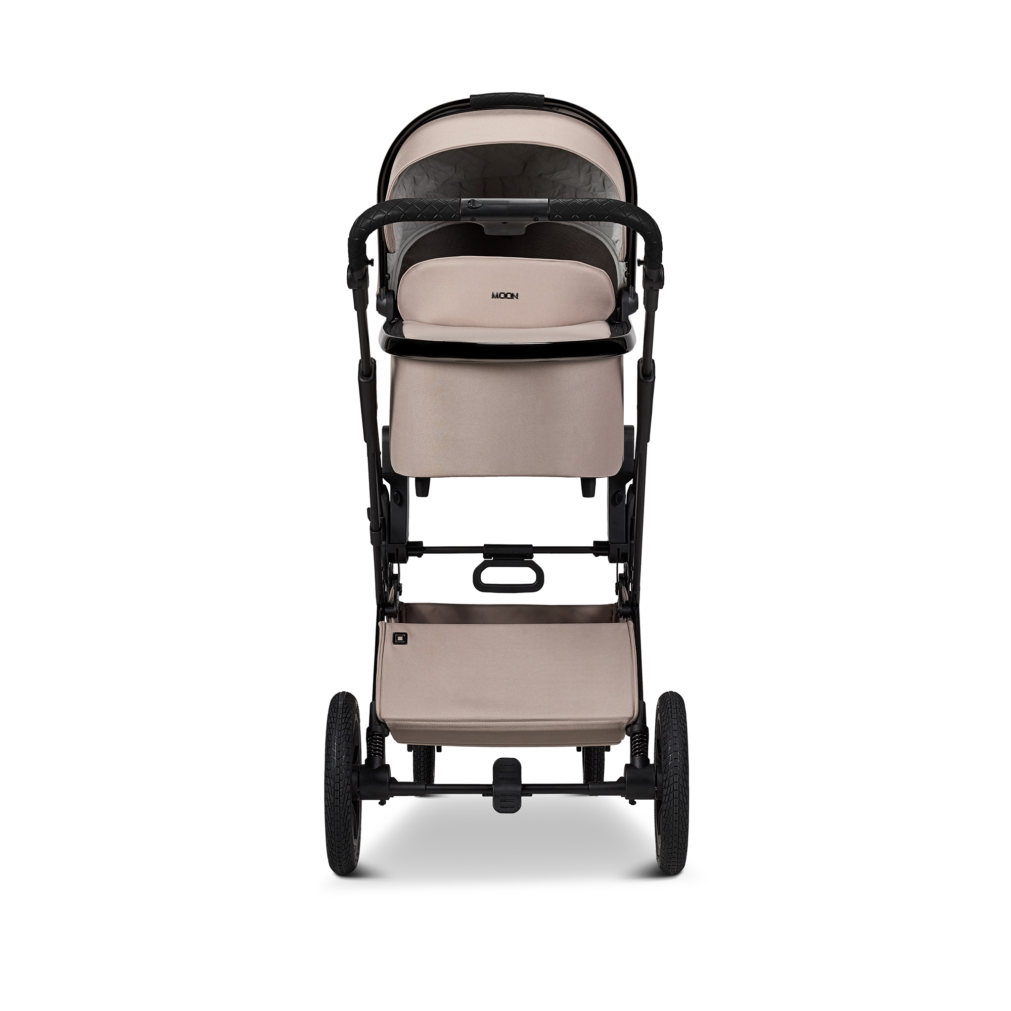 Kombi-Kinderwagen, MOON, Beige – Produktansicht