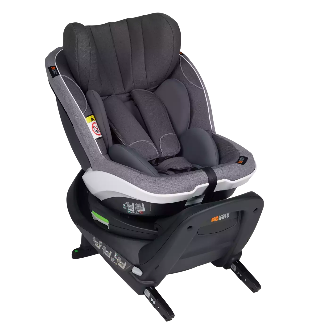 Reboarder 0-18 kg, Gruppe 0+/1, BeSafe, Grau – Produktansicht