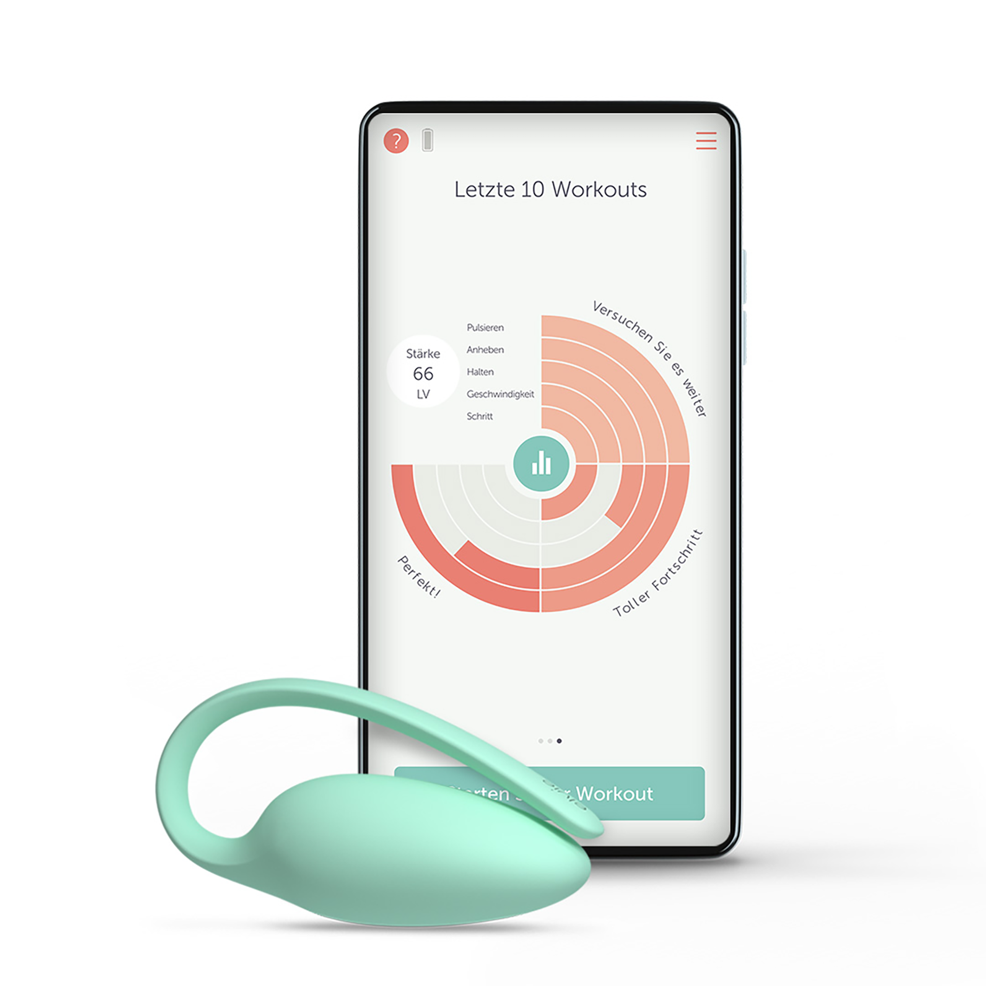 Körperpflege, elvie, Grün – Produktansicht