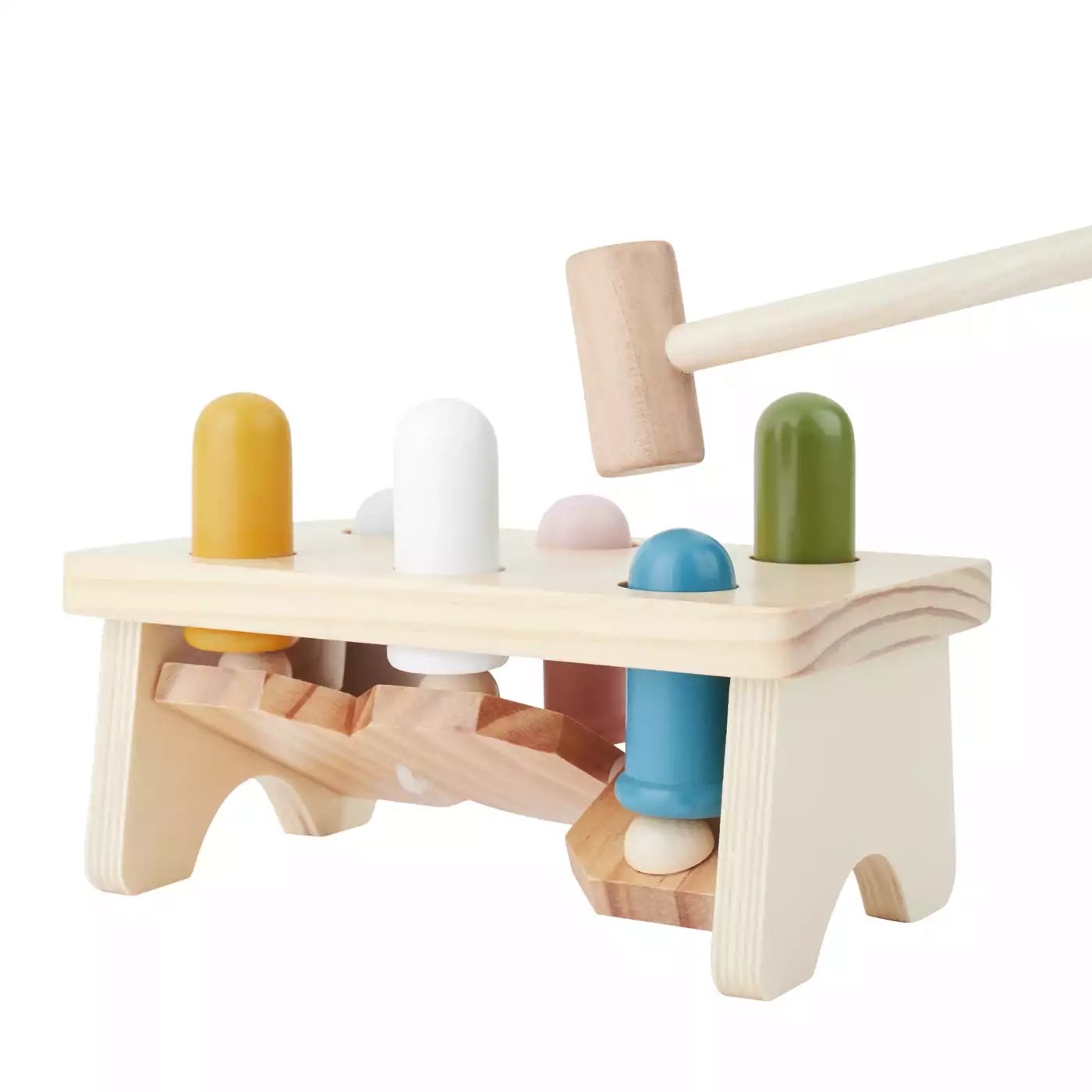 Holzspielzeug, bieco, Mehrfarbig – Produktansicht