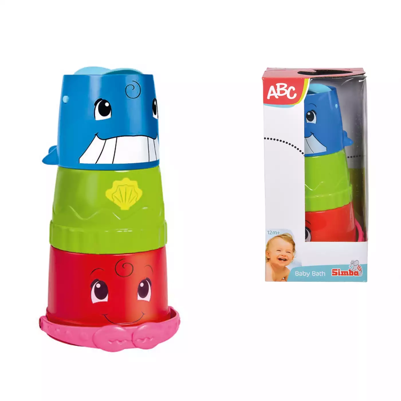 ABC Eimerchen mit Stapelbecher Simba Mehrfarbig 2000577946808 1