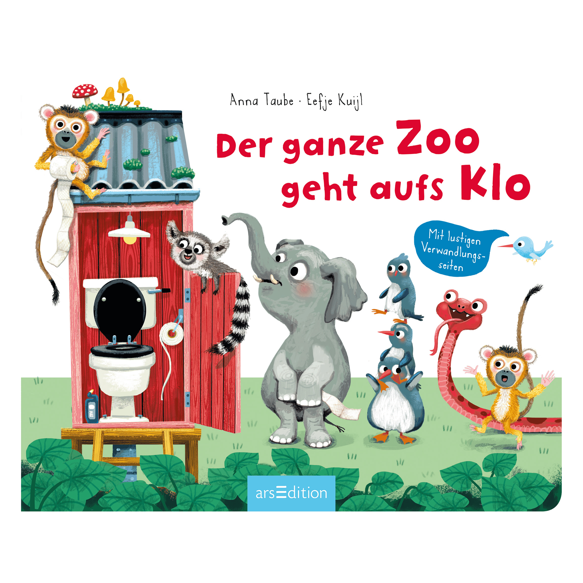 Der ganze Zoo geht aufs Klo arsEdition Mehrfarbig 2000578892890 1