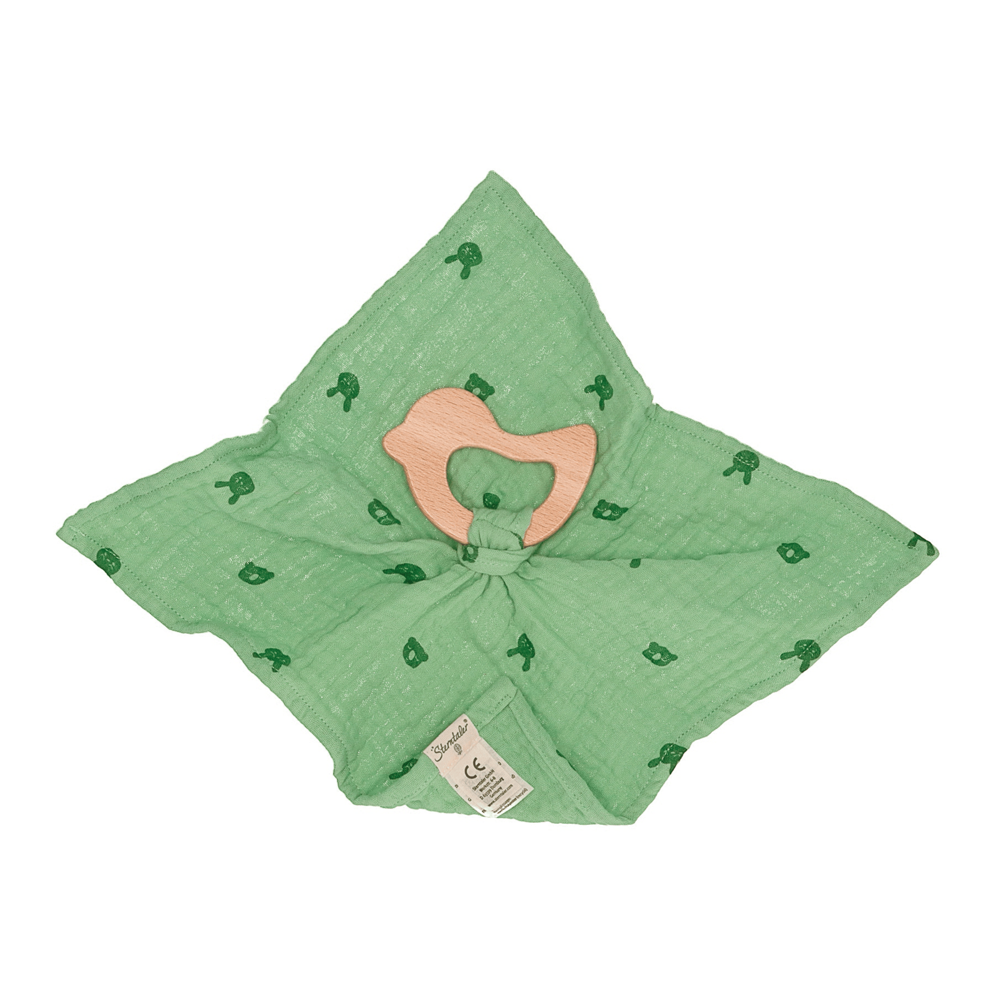 Schmusetücher, Sterntaler, Grün – Produktansicht