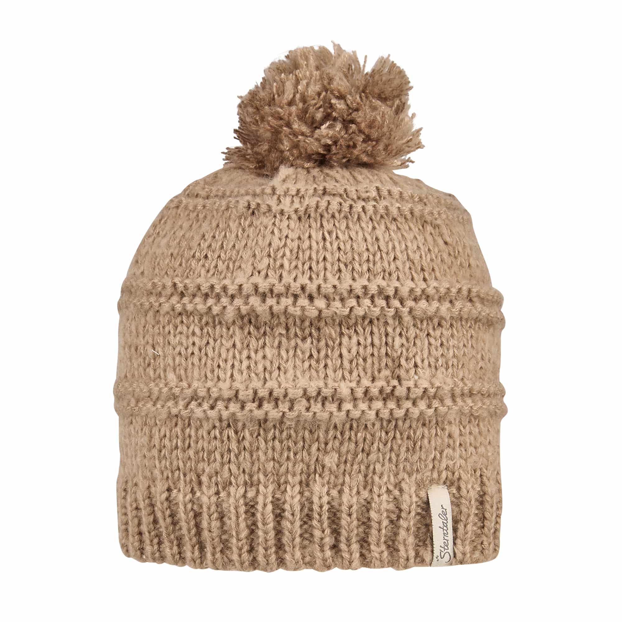 Wintermützen, Sterntaler, Braun – Besonderheit: Futter: 100% Bio-Baumwolle