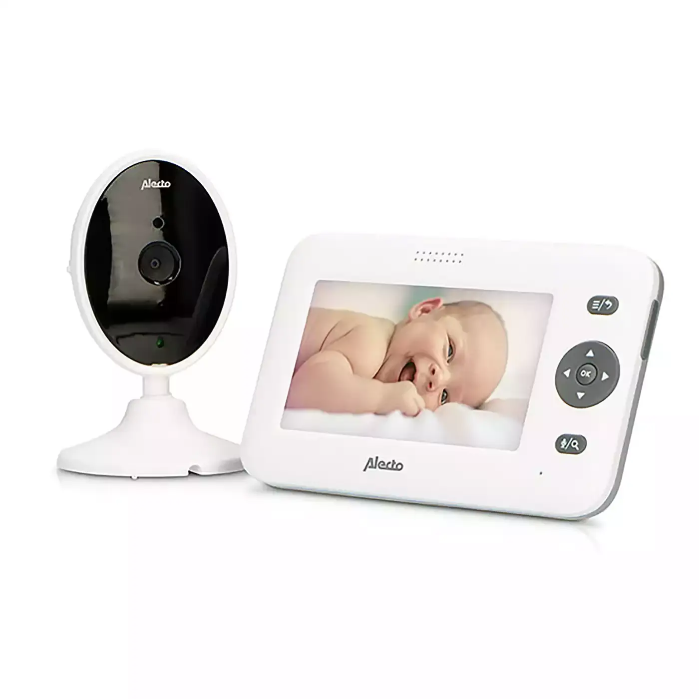 Video Babyphone DVM-140 Alecto baby Weiß 2000578810108 1