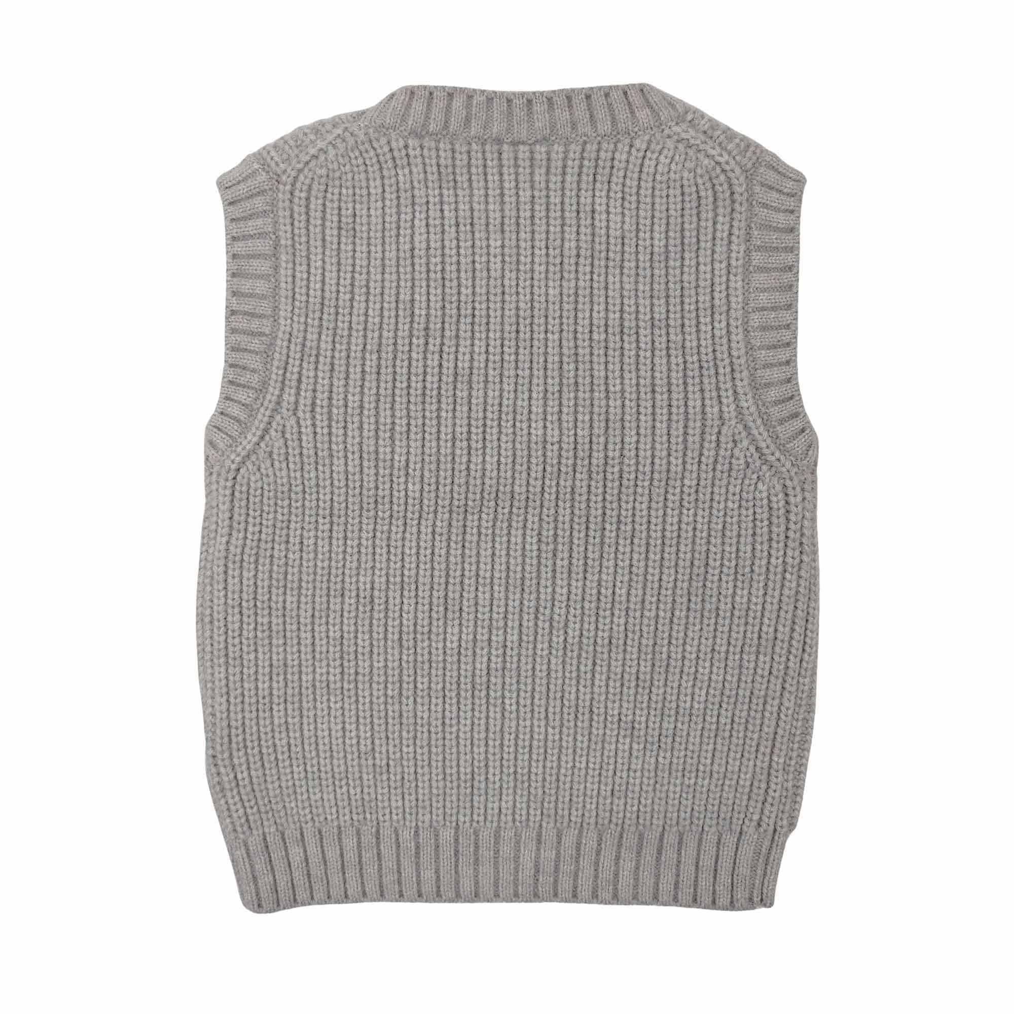 Strickpullover, LITTLE ONE, Beige – Besonderheit: ärmelloser Pullover