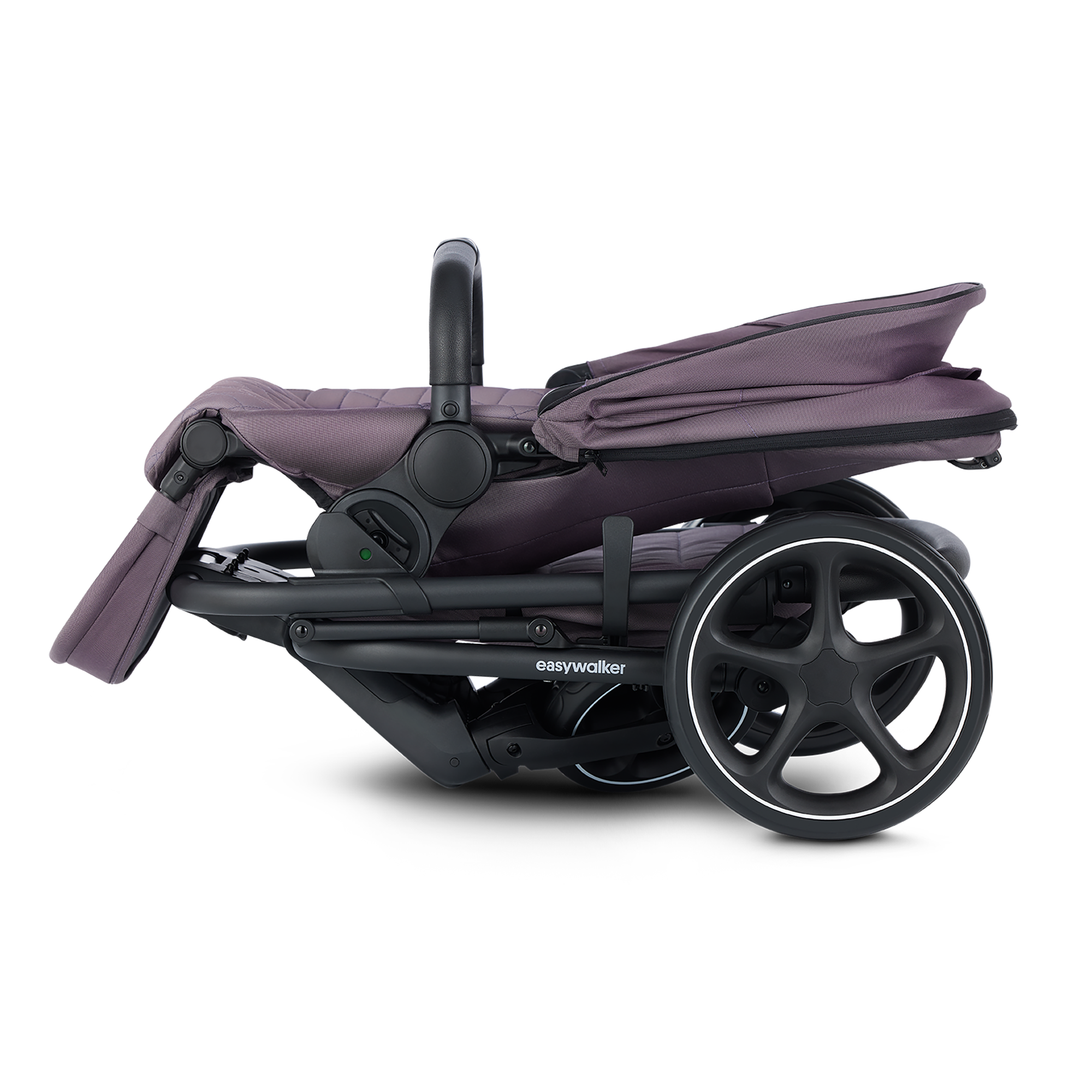 Kombi-Kinderwagen, easywalker, Lila – Produktansicht