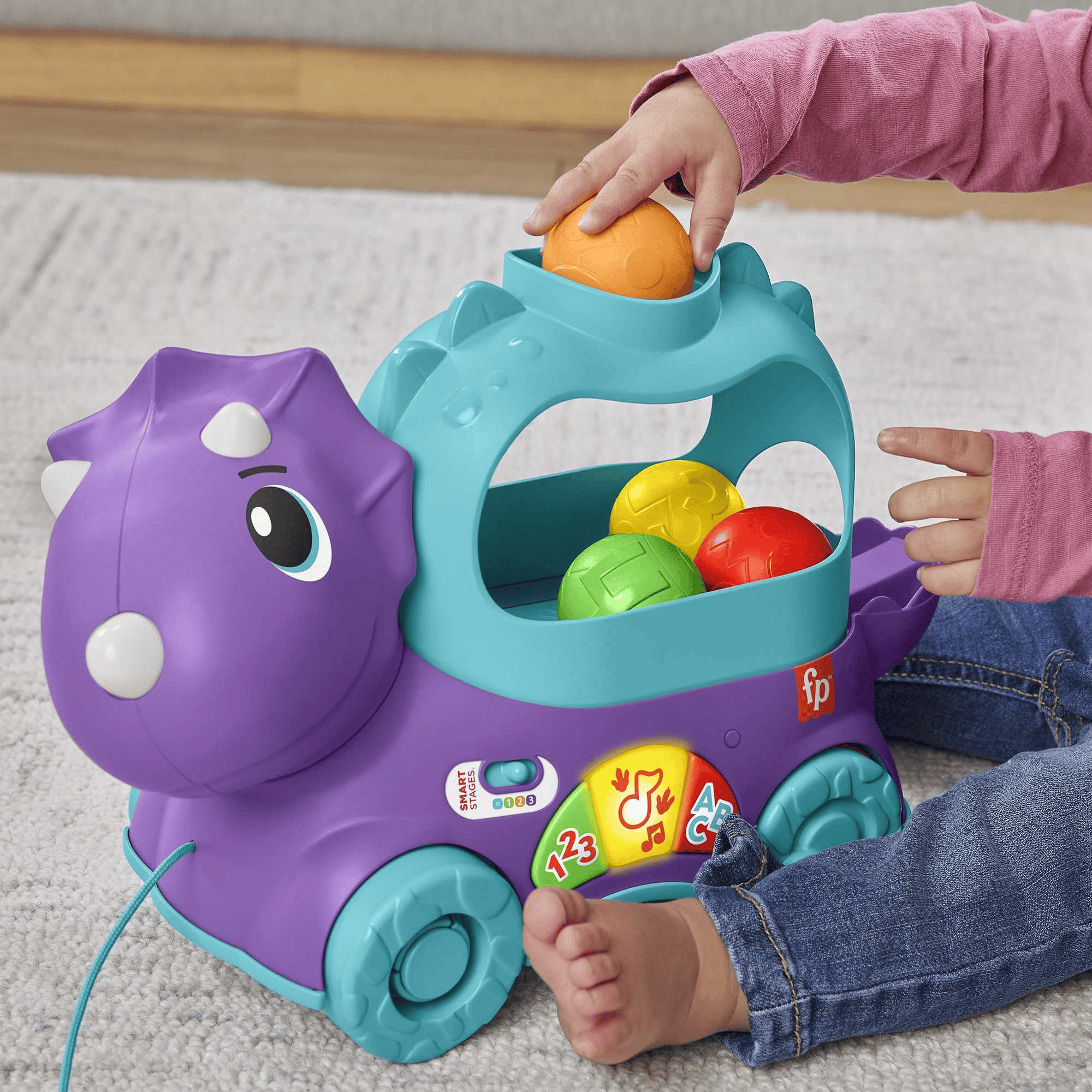 Kinderspiele, Fisher Price, Lila – Produktansicht