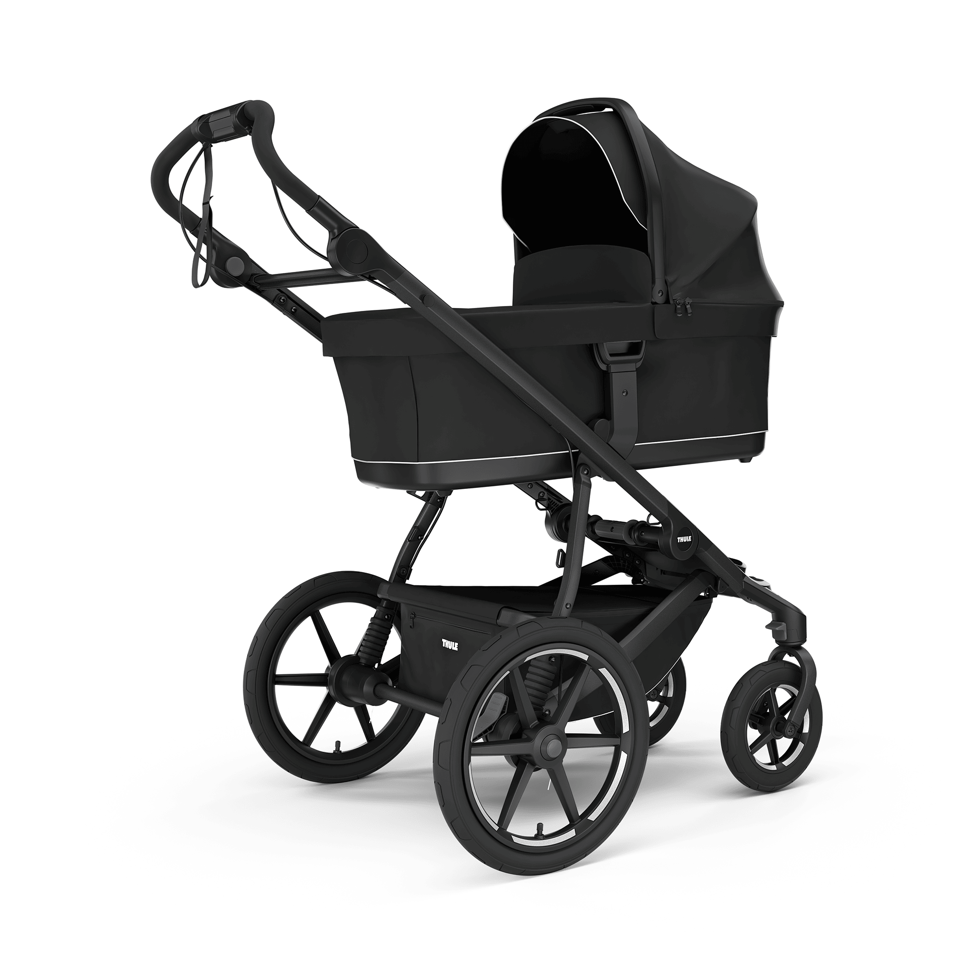 Kombi-Kinderwagen, THULE, Schwarz – Produktansicht