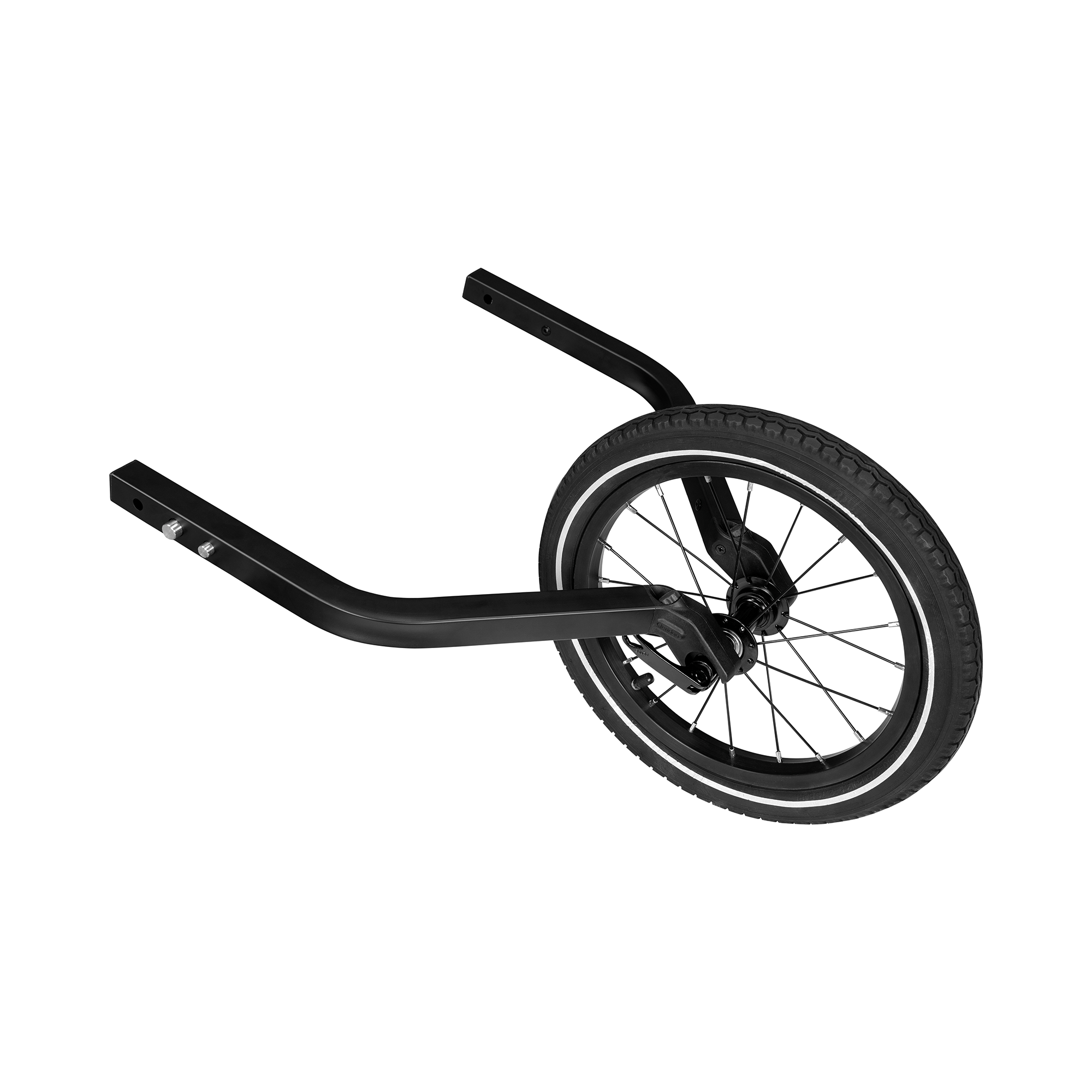 Fahrradanhänger Zubehör, Qeridoo, Schwarz – Produktansicht