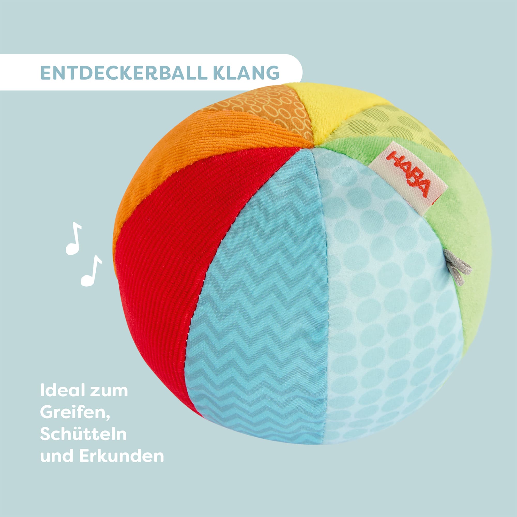 Spielbälle, HABA, Gelb – Produktansicht