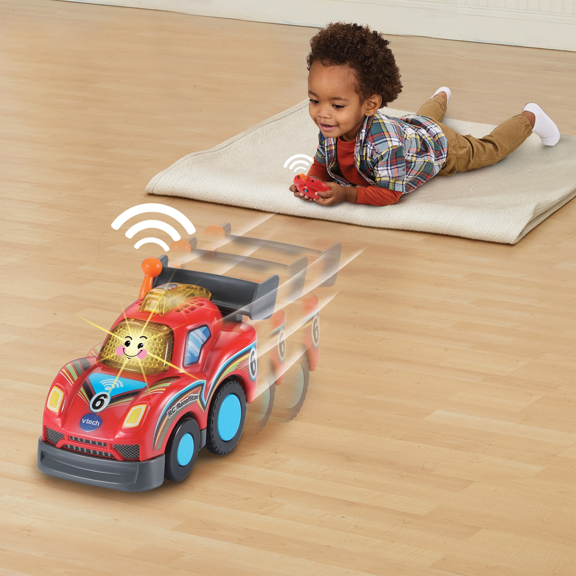 Spielzeugautos, vtech, Rot – Produktansicht