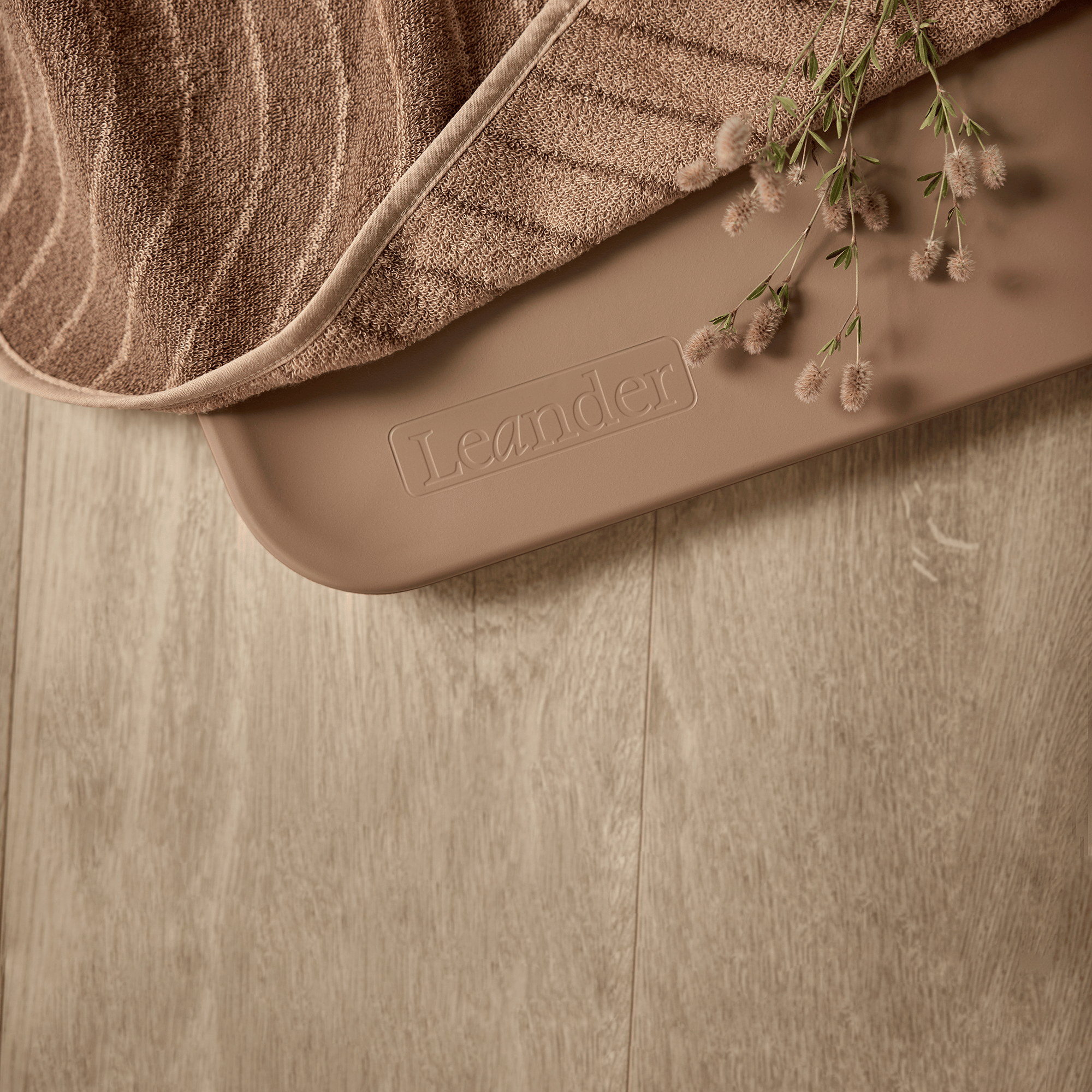 Wickelunterlagen, Leander, Braun – Produktansicht