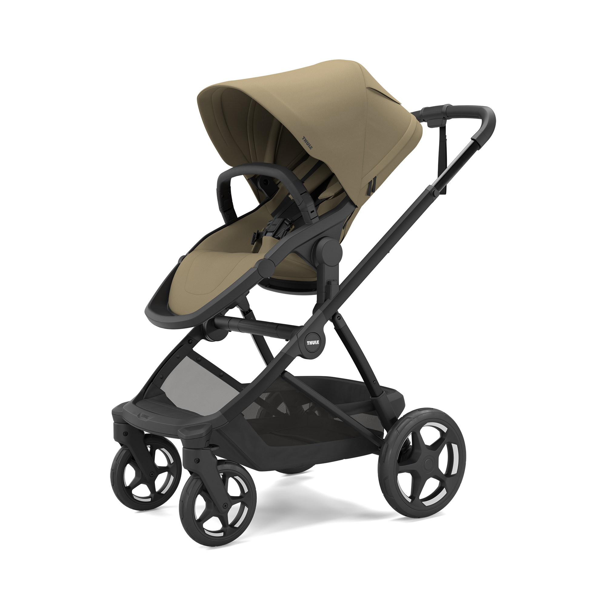 Kombi-Kinderwagen, THULE, Grün – Produktansicht