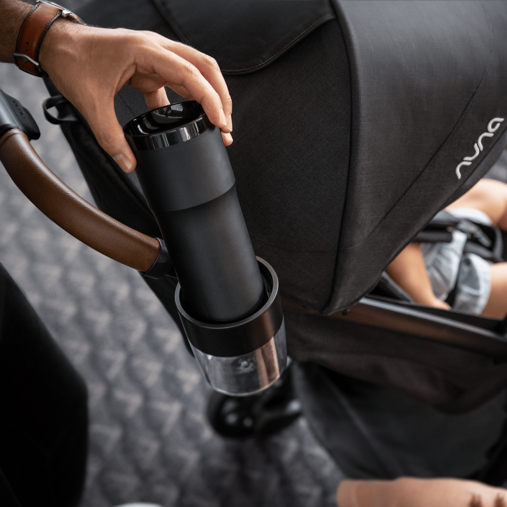 Produkte, nuna, Schwarz – Besonderheit: kompatibel mit dem Nuna TRVL ™ Buggy