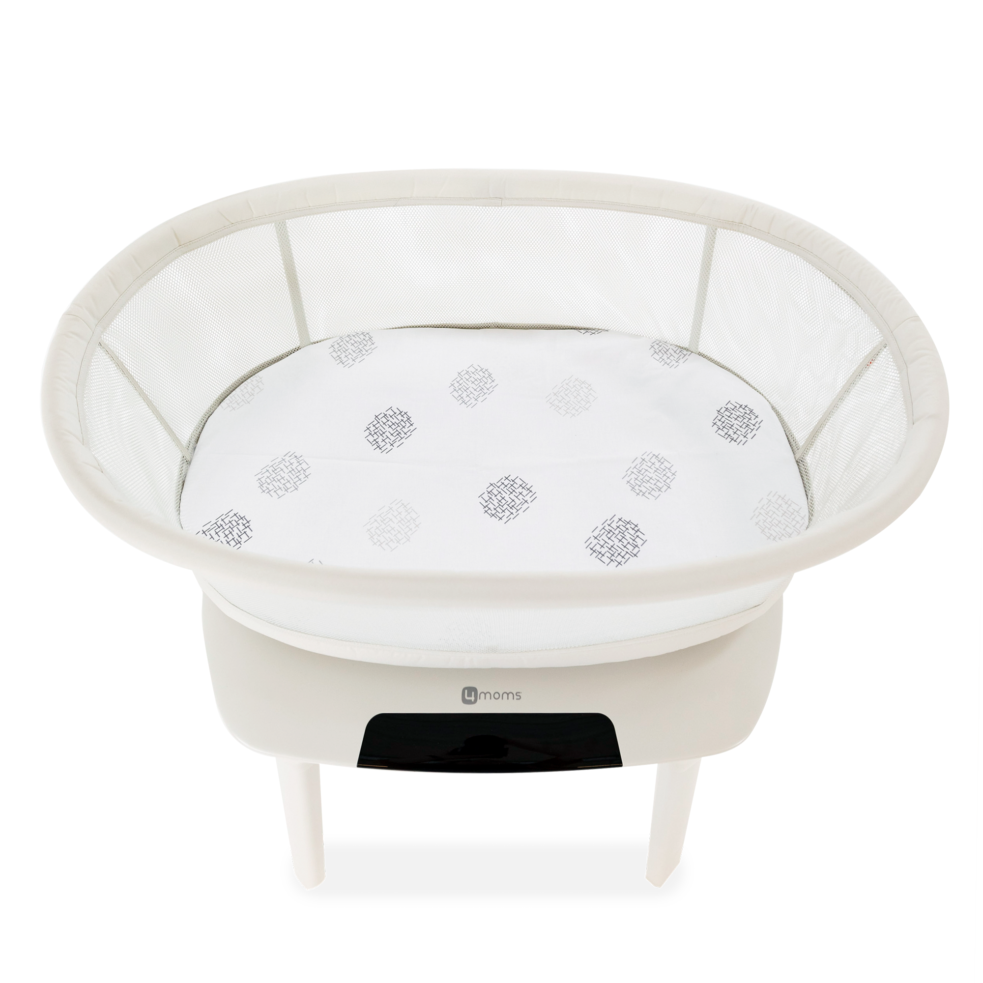 Spannbettlaken, 4moms, Weiß – Produktansicht