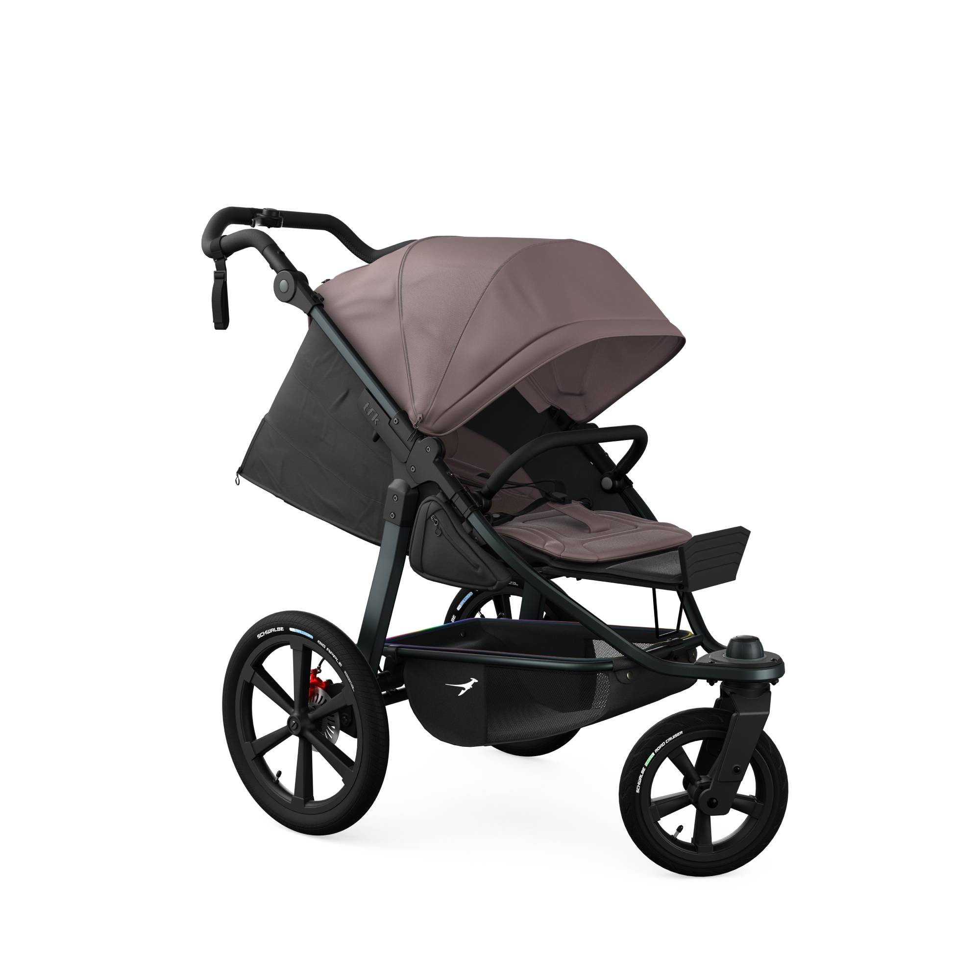 Kombi-Kinderwagen, tfk, Braun – Produktansicht