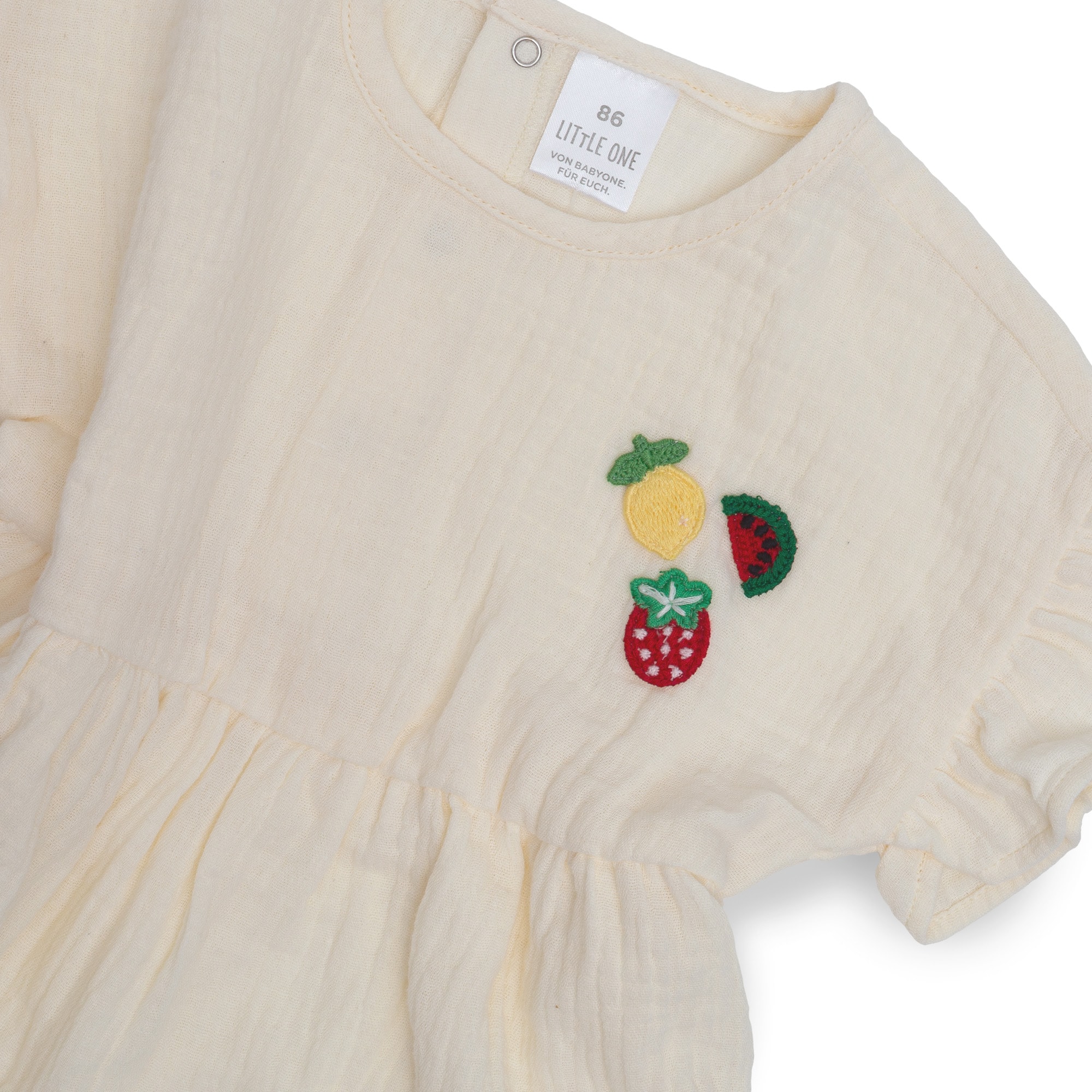 Kurzarmshirts, LITTLE ONE, Beige – Produktansicht
