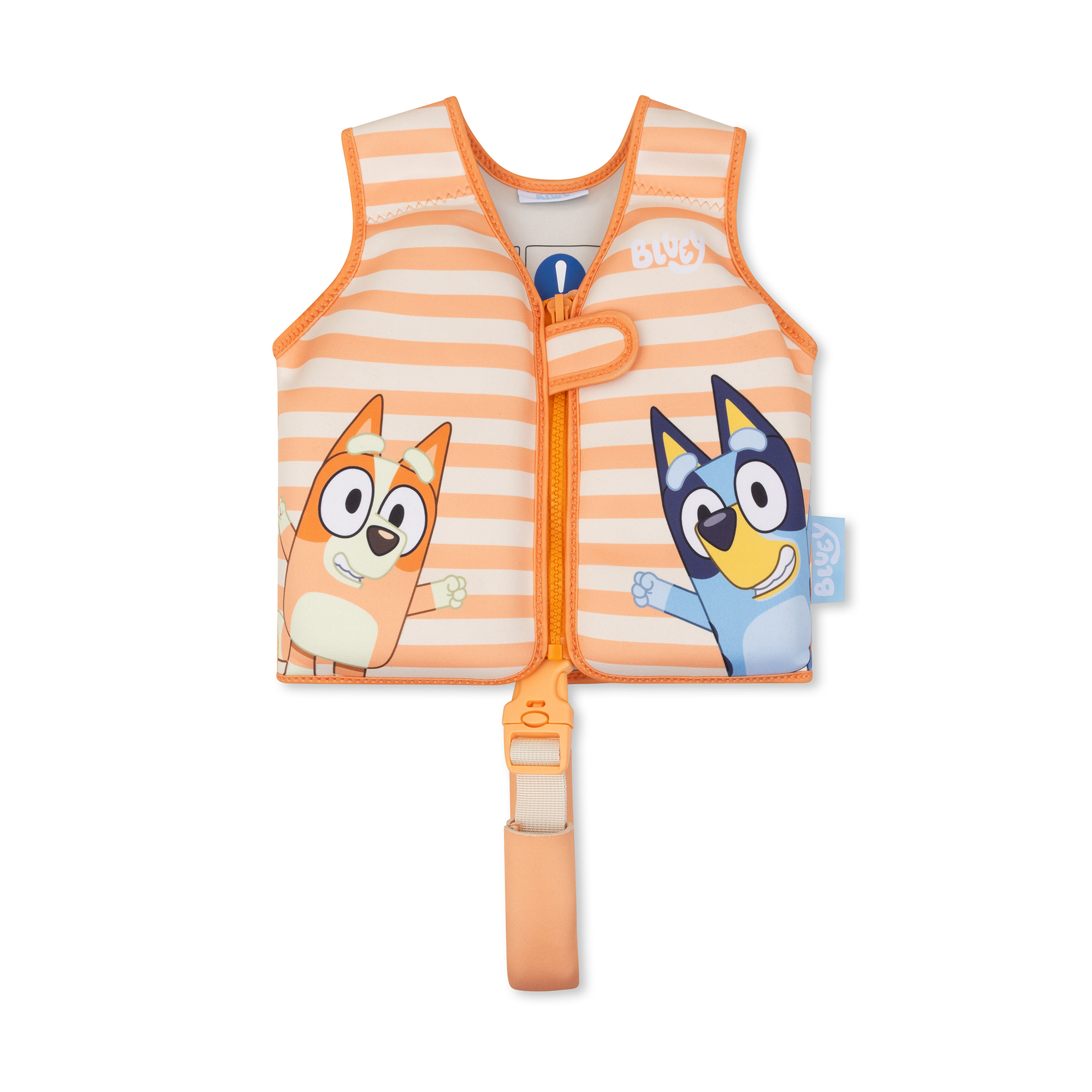 Schwimmwesten, SWIM ESSENTIALS, Orange – Besonderheit: verstellbarer Beingurt als zusätzliche Sicherung am Körper