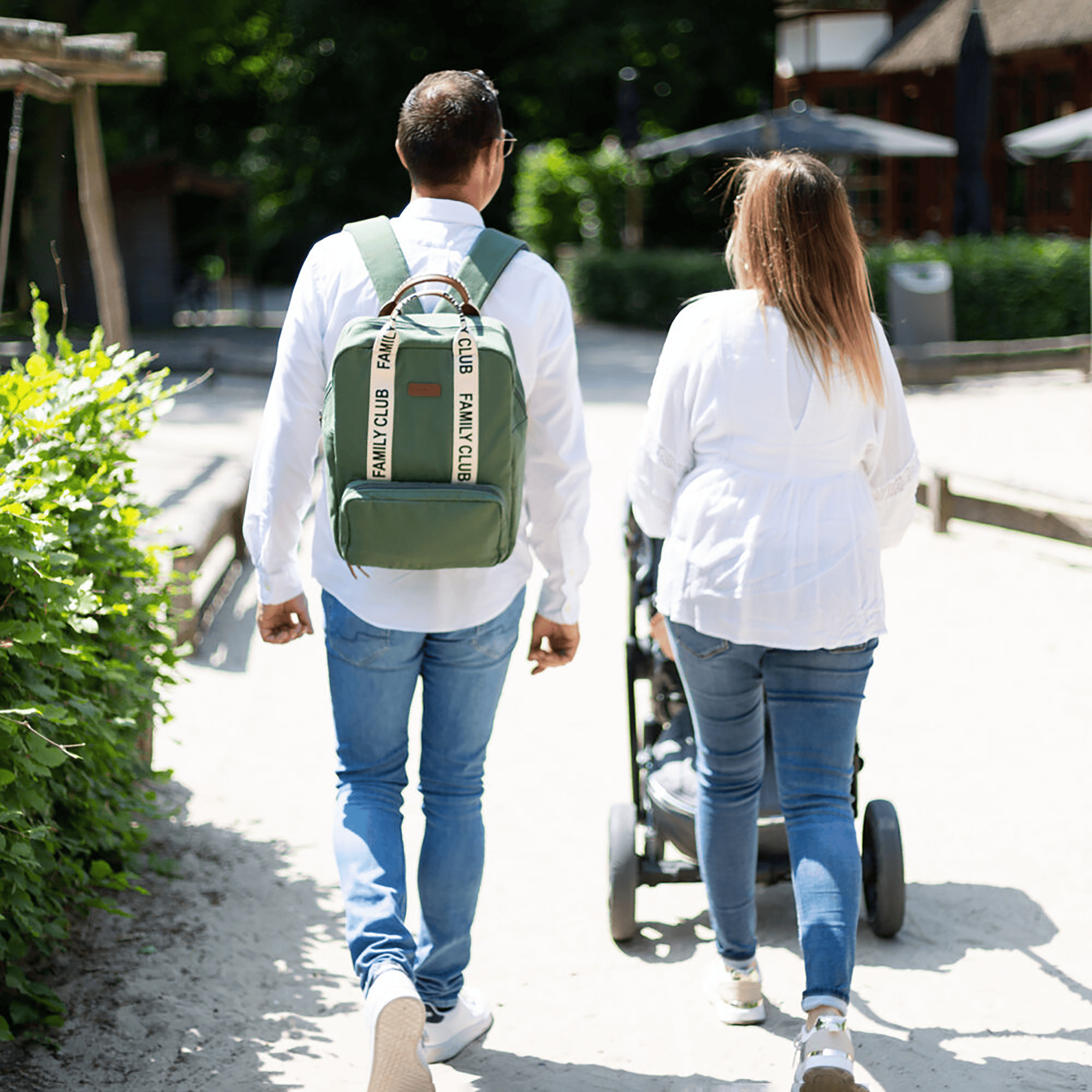 Wickelrucksäcke, CHILDHOME, Grün – Produktansicht
