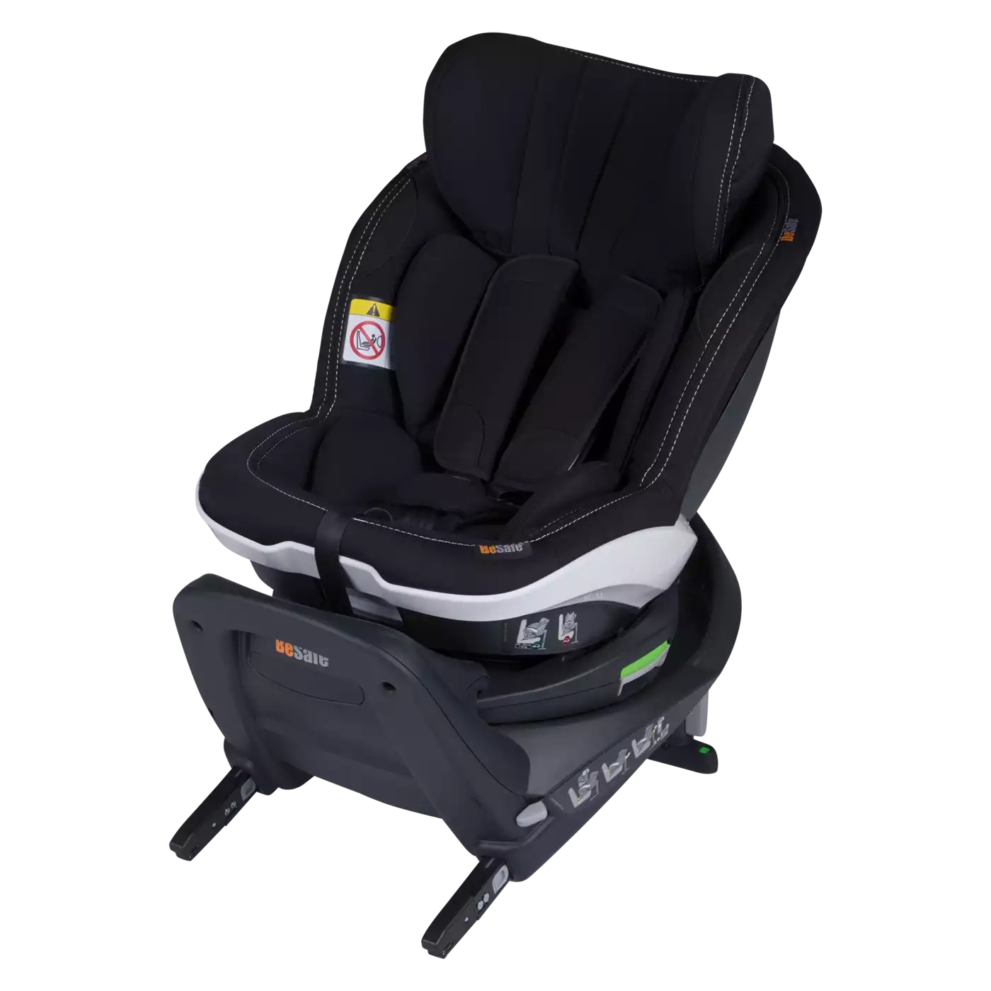 Reboarder 0-18 kg, Gruppe 0+/1, BeSafe, Schwarz – Produktansicht