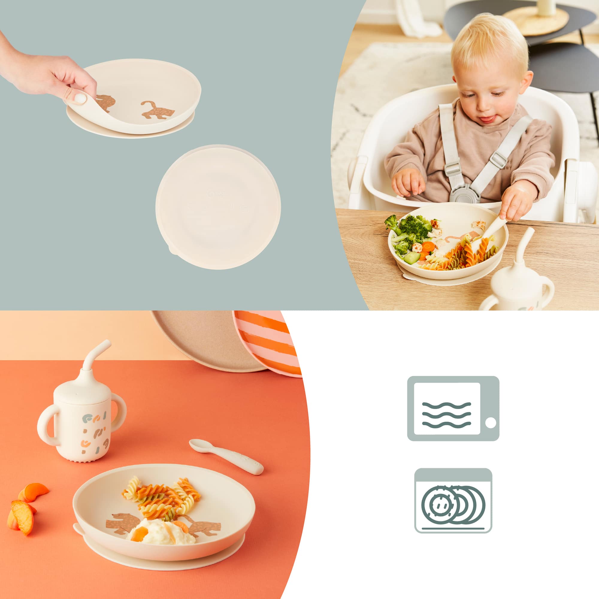 Besteck & Geschirr, babymoov, Beige – Produktansicht