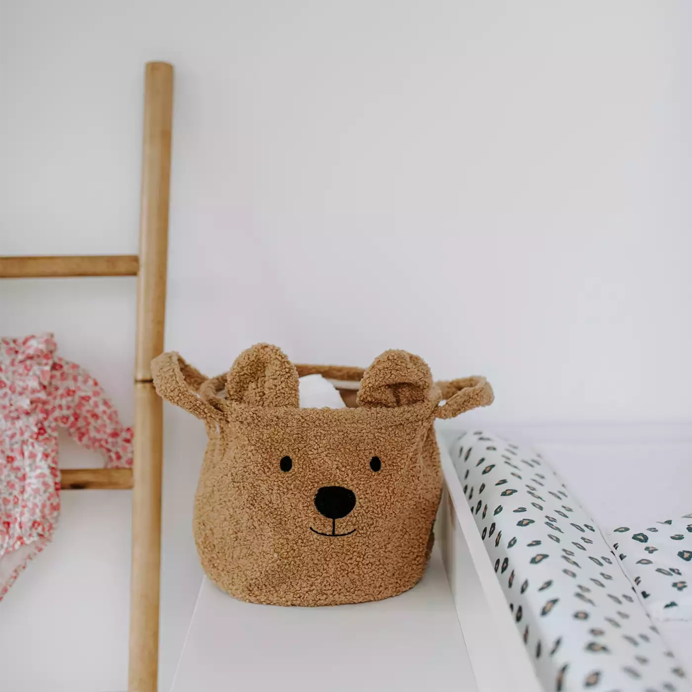 Aufbewahrung, CHILDHOME, Beige – Besonderheit: ideal als Dekoration im Kinderzimmer