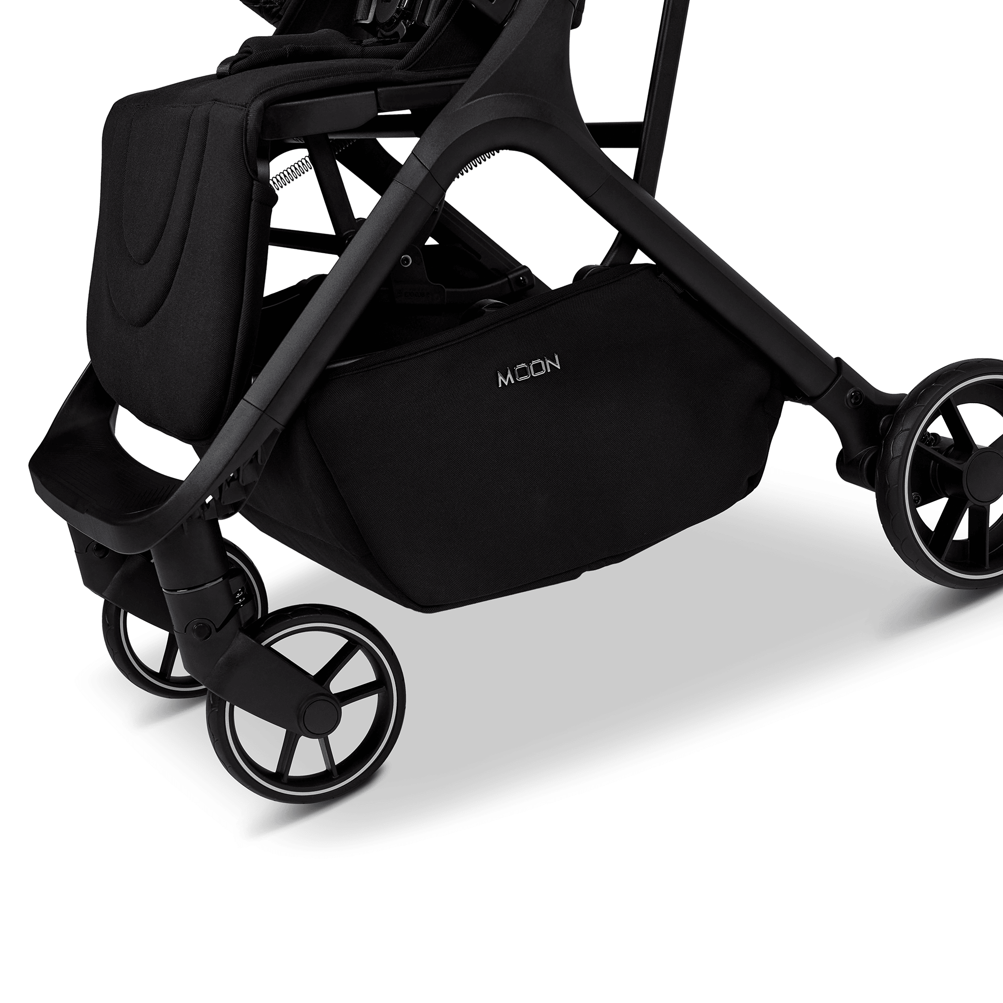 SALE Kinderwagen, MOON, Schwarz – Produktansicht